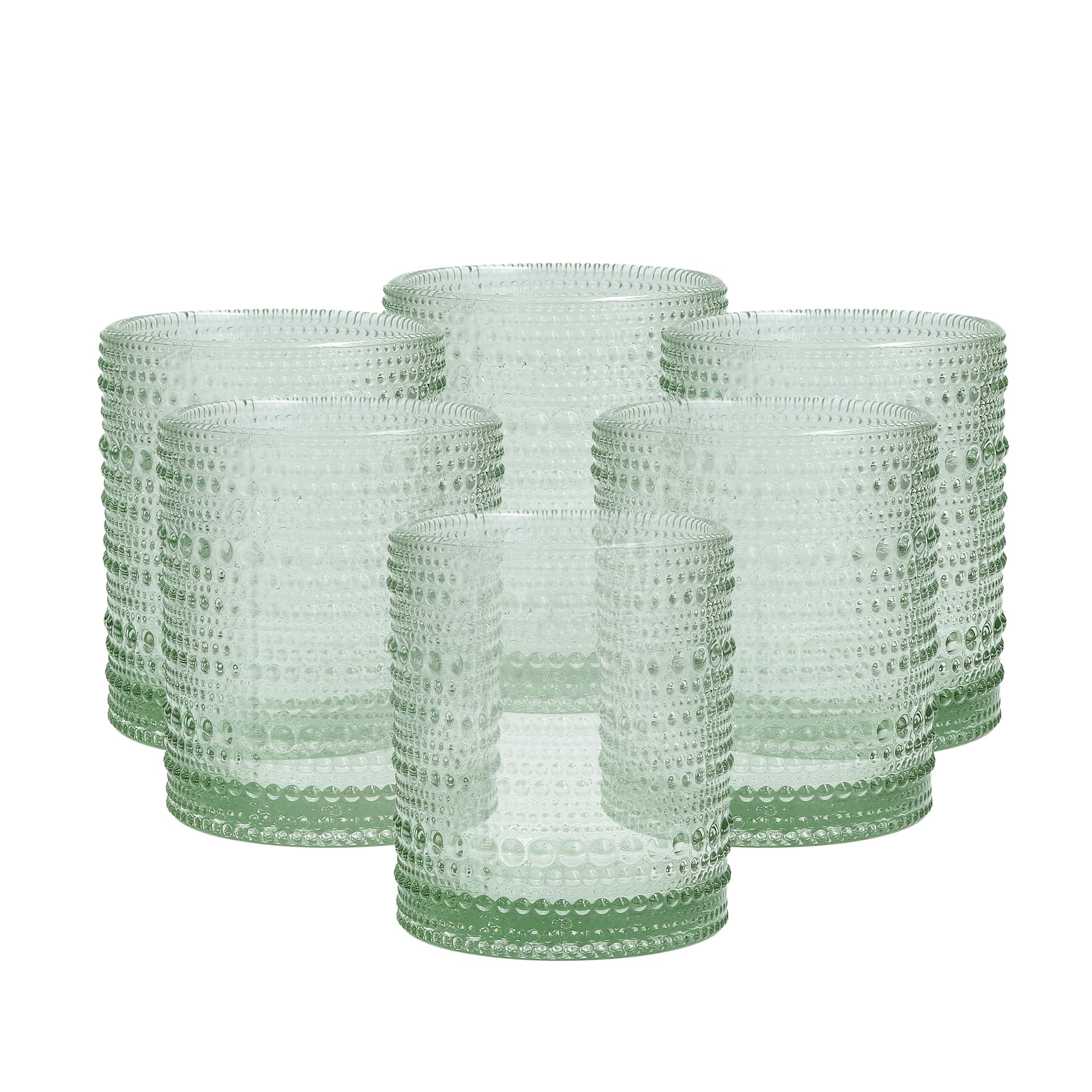 Amazon.com | FORTESSA Jupiter Beaded Hobnail Glass Vintage Themed