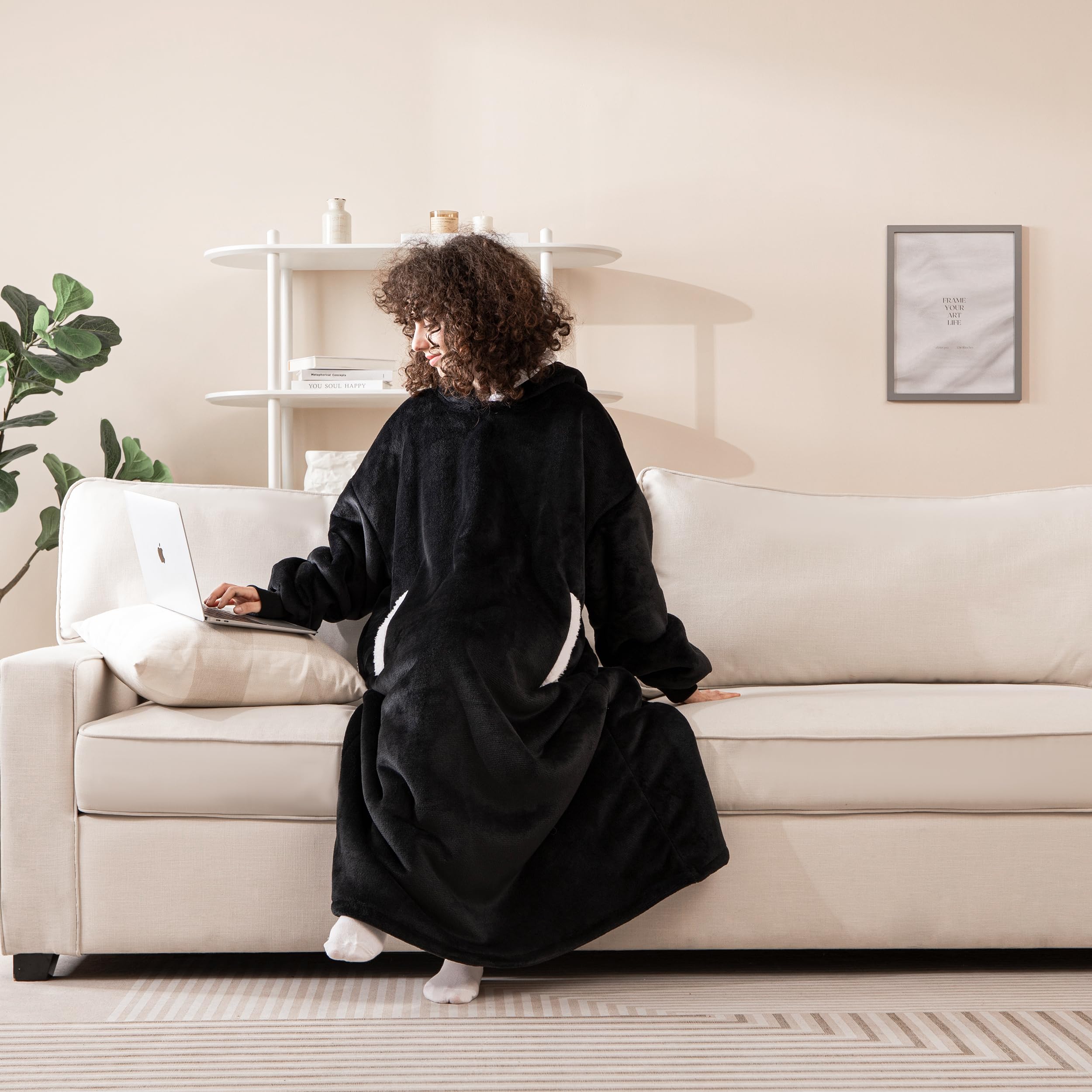 Adult Sleep Sack Hug Sleep Pod Blanket Bed Wearable Blanket