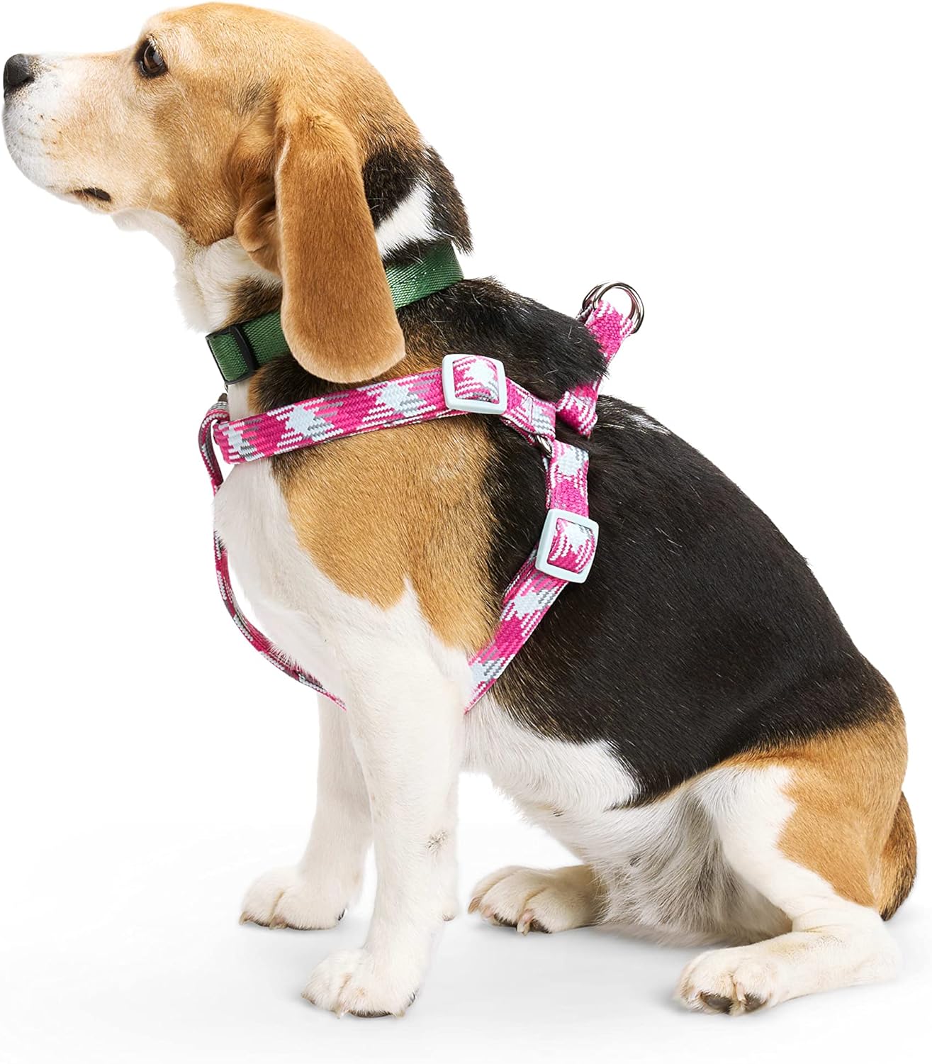 YOULY Pink Reflective Dog Harness, Large Pet Supplies