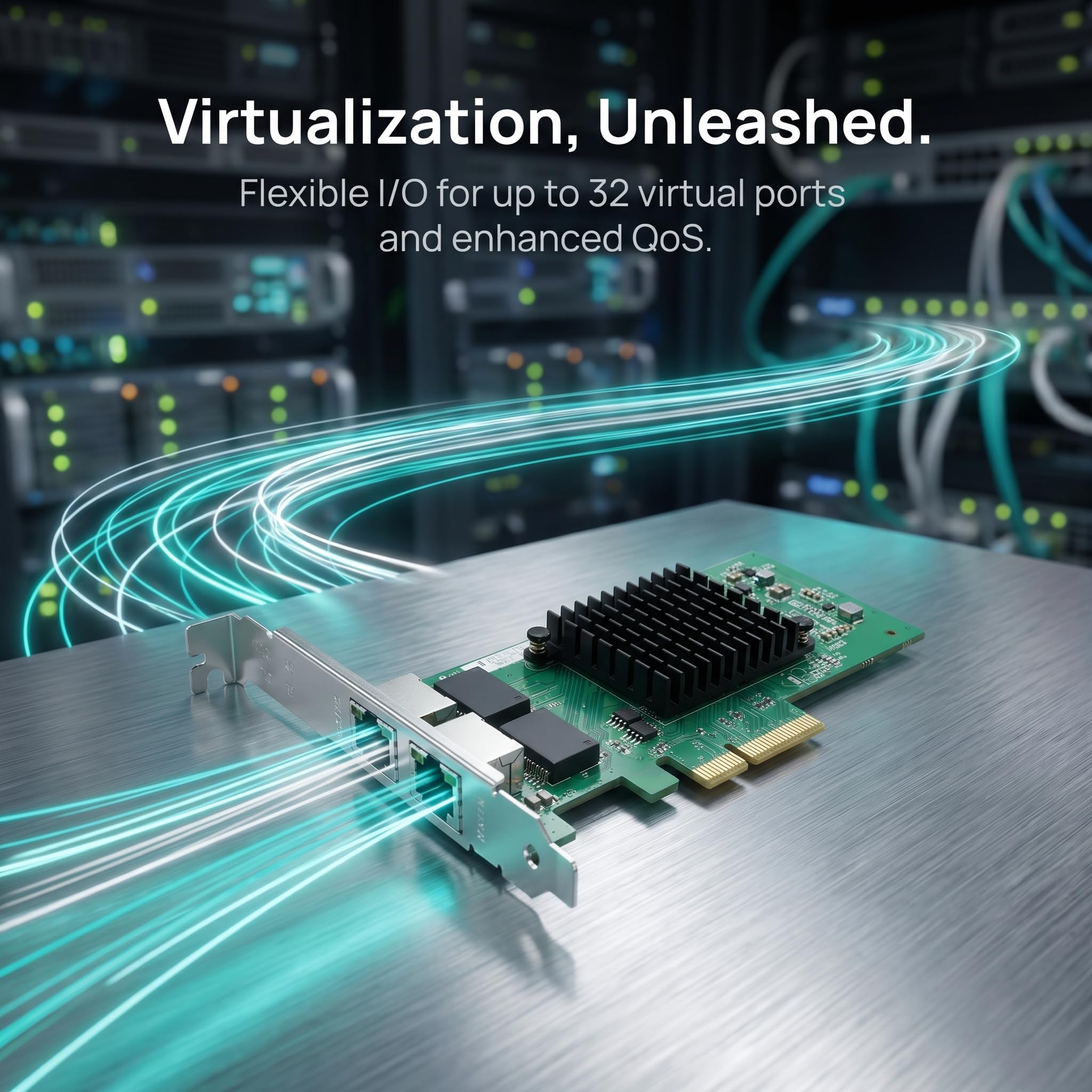Dual Gigabit NIC con chip Intel I350, scheda di rete da 1 Gb rispetto a Intel I350-T2 NIC, 2 porte RJ45, PCI Express 2.1 X4, scheda Ethernet a basso profilo per Windows/Windows Server/Linux