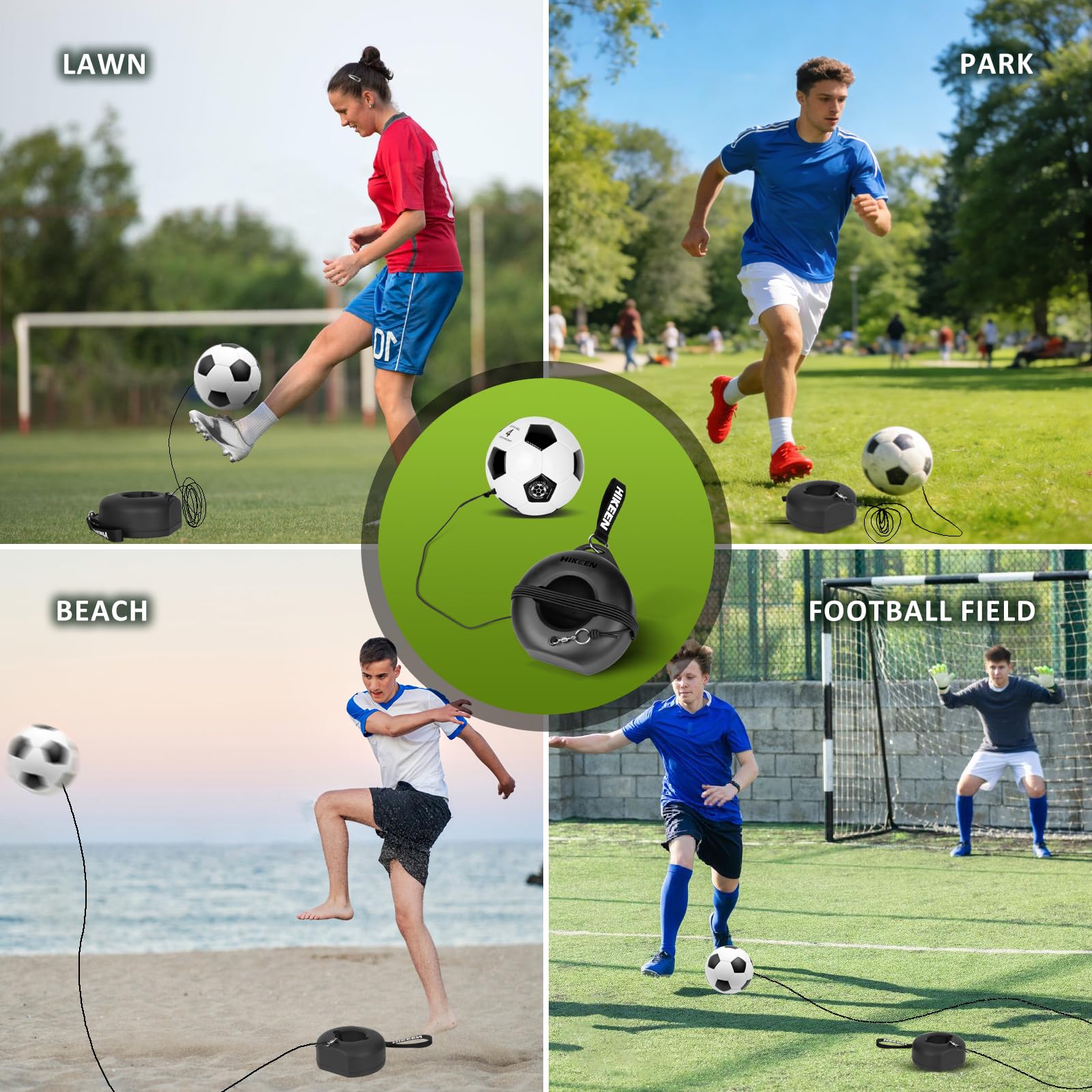 Amazon.co.jp: Hikeen サッカートレーニングセット メタルベース
