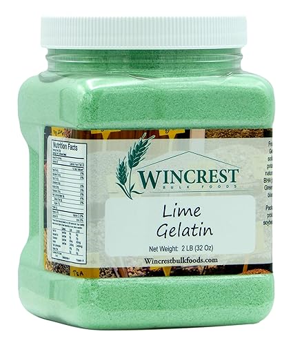 Gelatina de lima - Contenedor de 2 libras