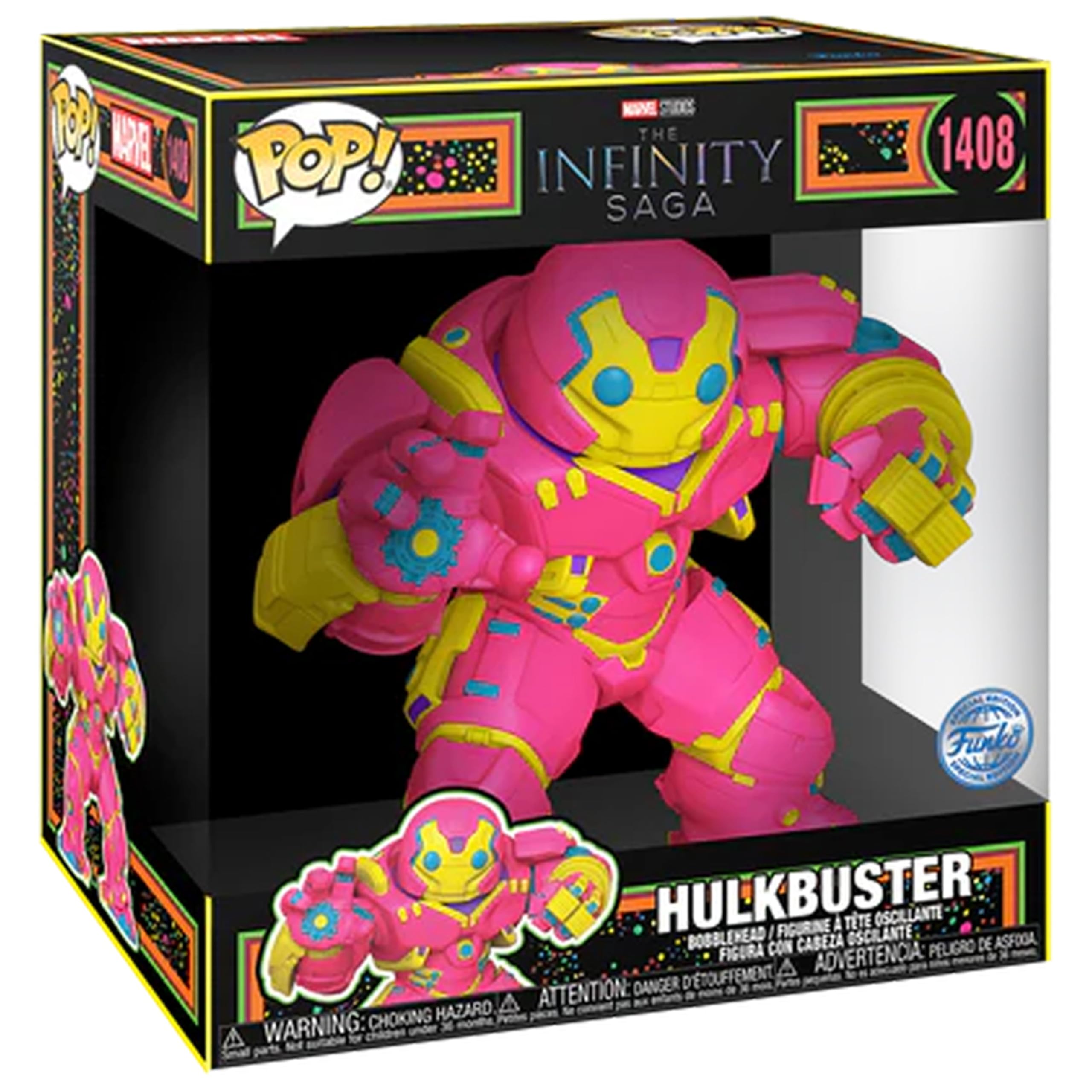 Funko Pop Bitty Iron Man Funko Bitty Bots: Hulkbuster E Iron Man