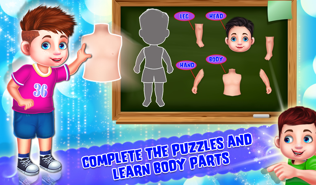 Kids Learning Human Bodyparts - App on Amazon Appstore