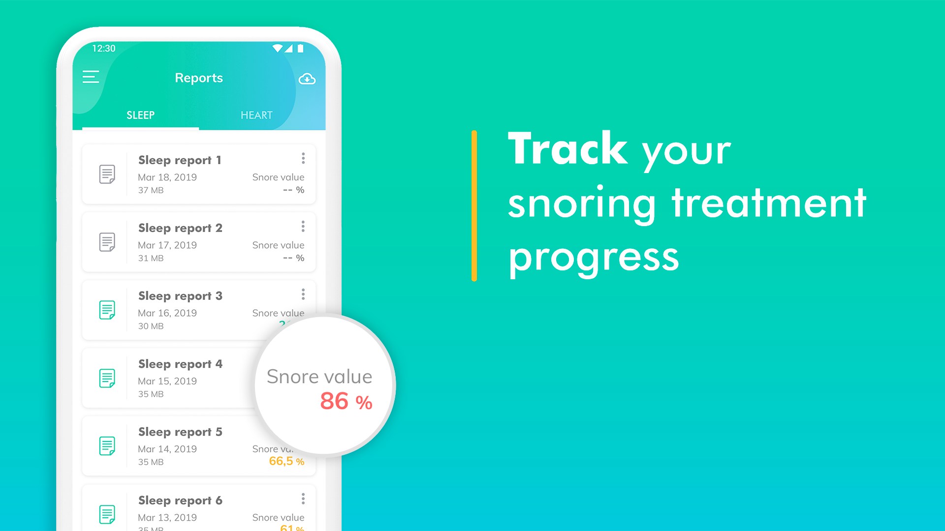 Snore App Lab Goodsomnia Lab: Snore detection and analytics-App im Amazon Appstore