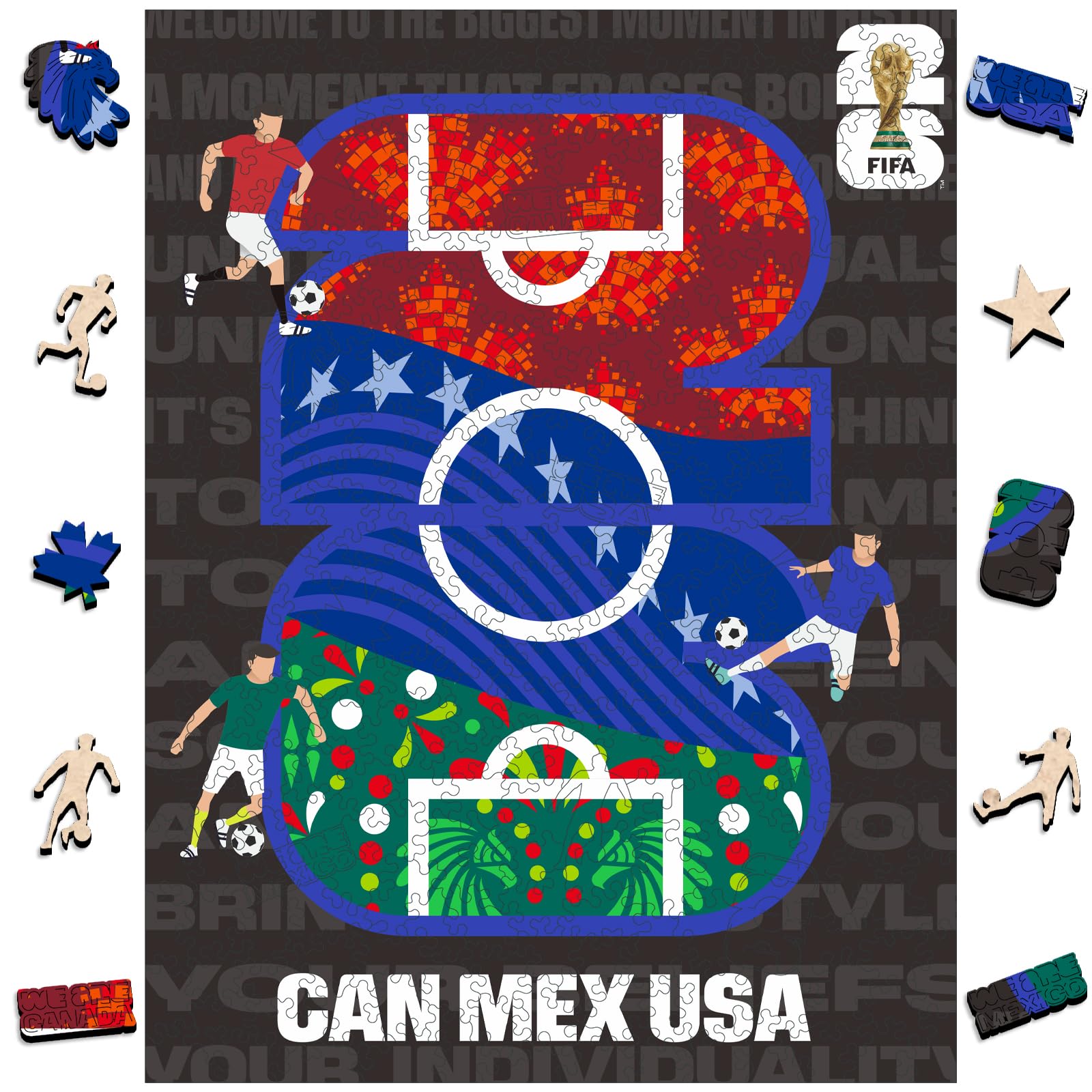 FIFA World Cup 2026 Jigsaw Puzzle - 300 Pieces -1