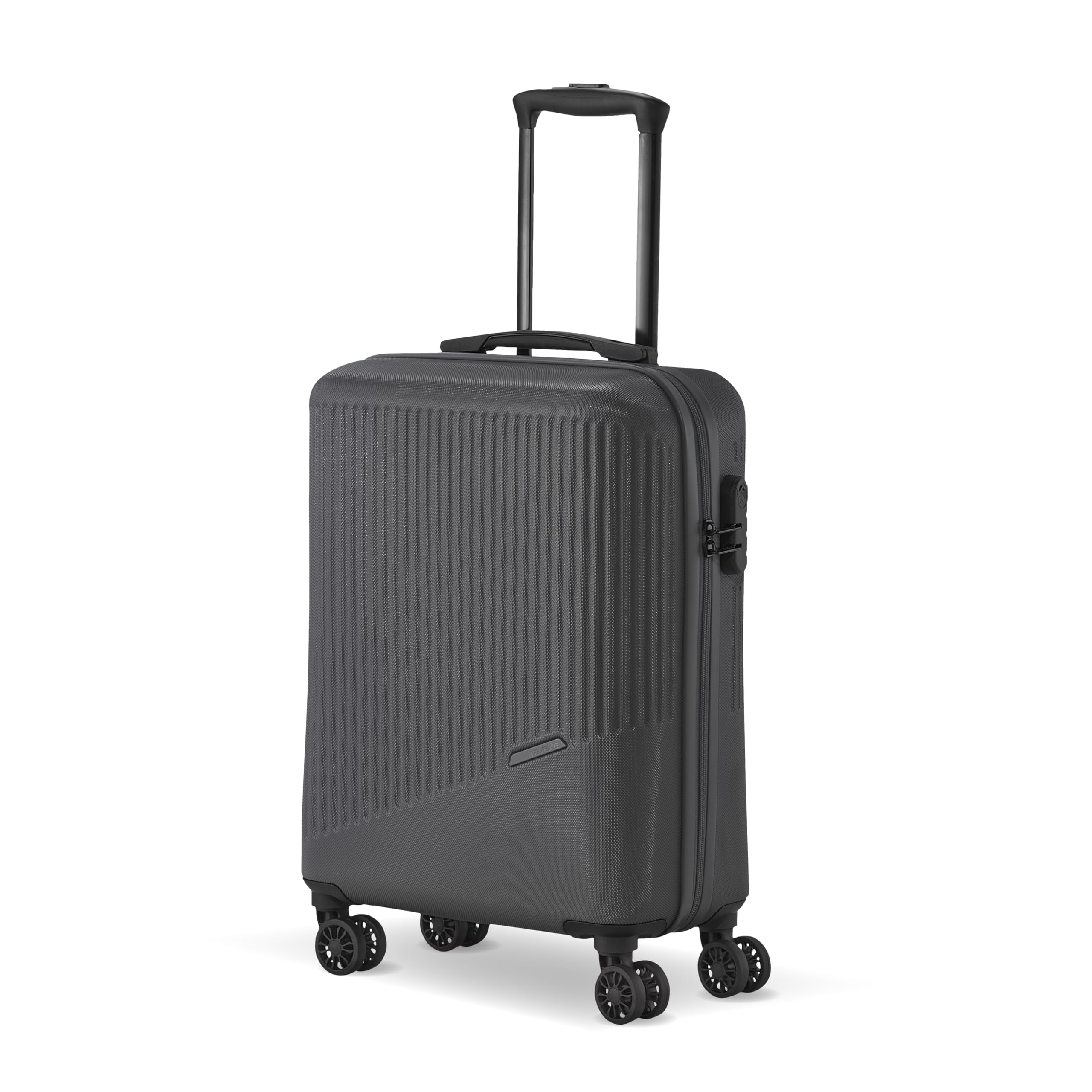 Travelite Handgepäck Trolley klein, Bali, 55x39x20 cm, 2,5 kg, Kratzfeste Hartschale, mit 4 Doppelrollen & Zahlenschloss – Koffer passend für Condor, Ryanair, easyJet