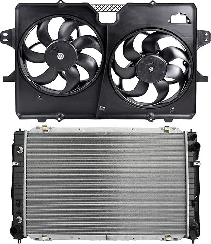 SCITOO Ventilador de enfriamiento 621-011* 1+ condensador 3525* 1 apto para 2006-2011 para Honda para Civic