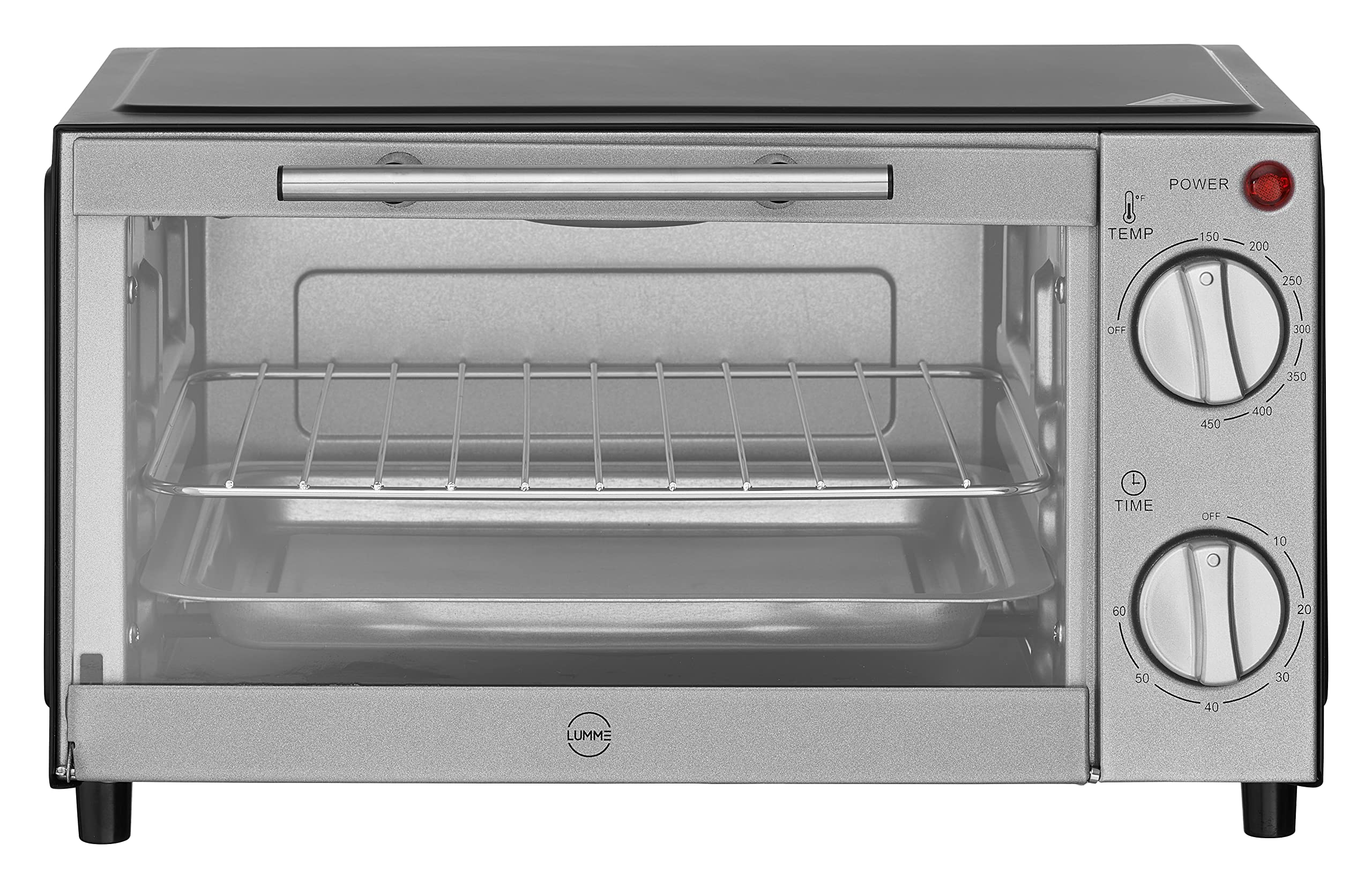 toaster oven with timer