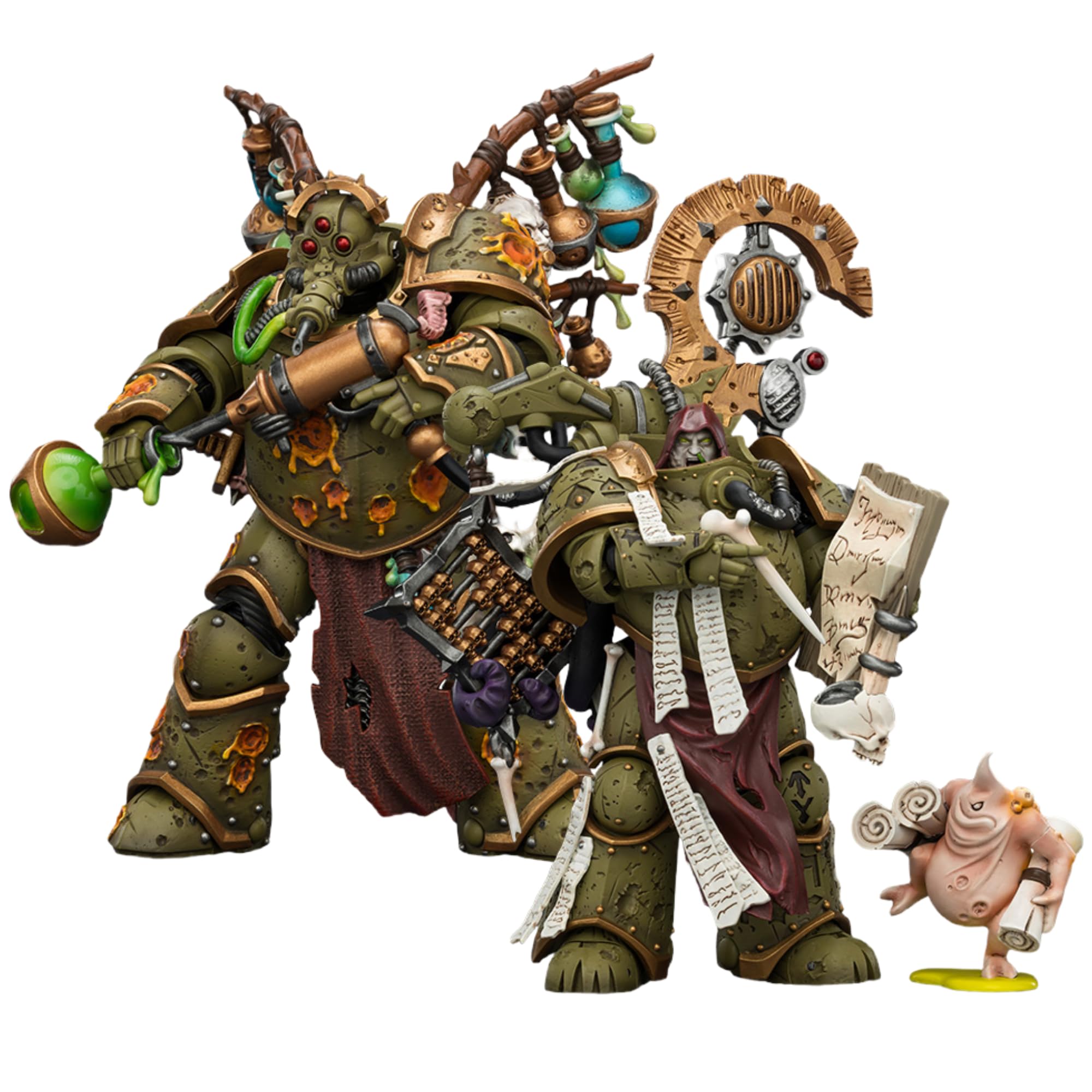 JOYTOY Warhammer 40k Death Guard 2PCS 1/18 Action Figure