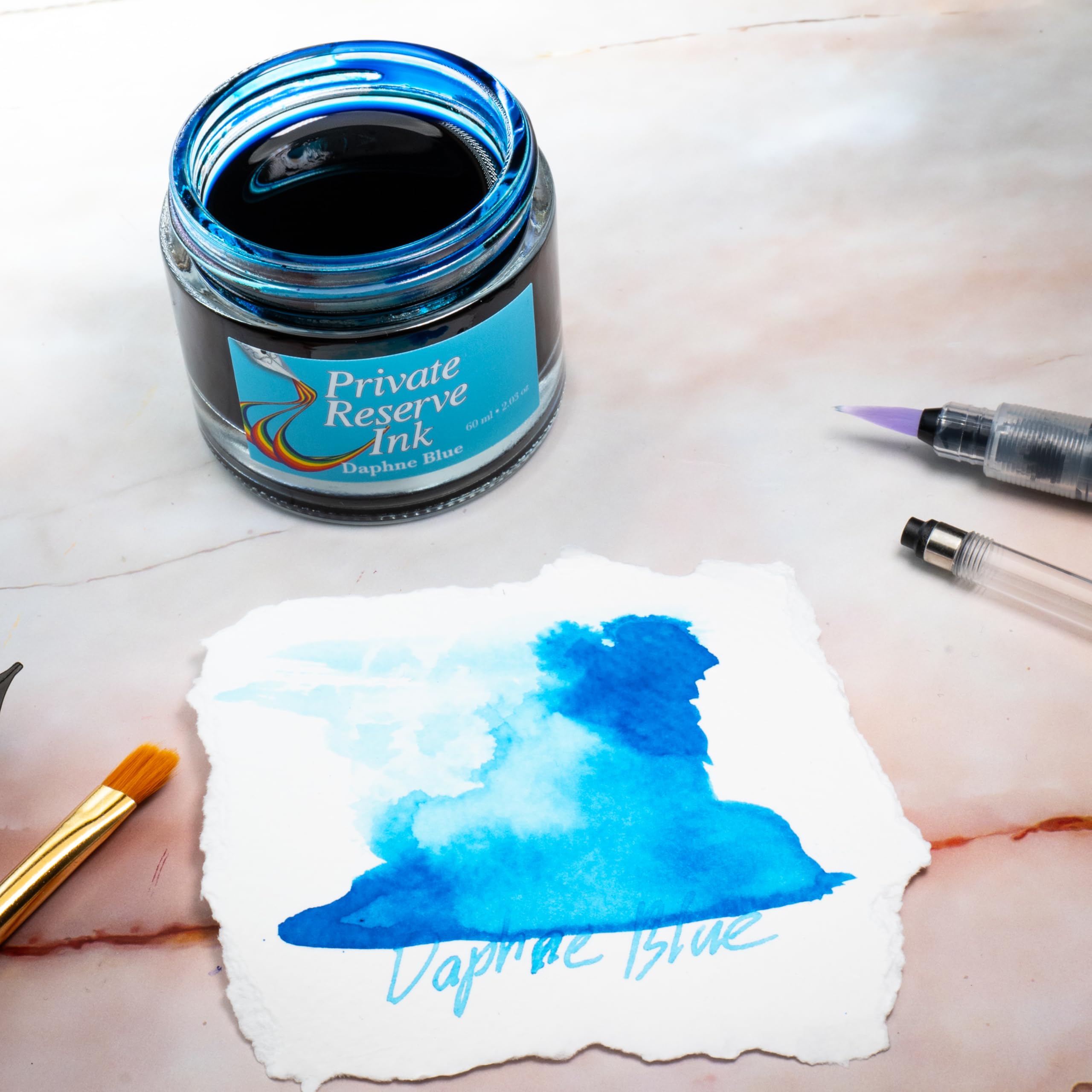 Private Reserve Atrament – 60 ml do pióra wiecznego (Daphne Blue)