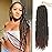 Bileaf Passion Twist Hair 24 Inch Pre-twisted Passion Twist Crochet Hair, Pre Looped Crochet Passion Twist Bohemian Crochet Braids 8 Packs T30