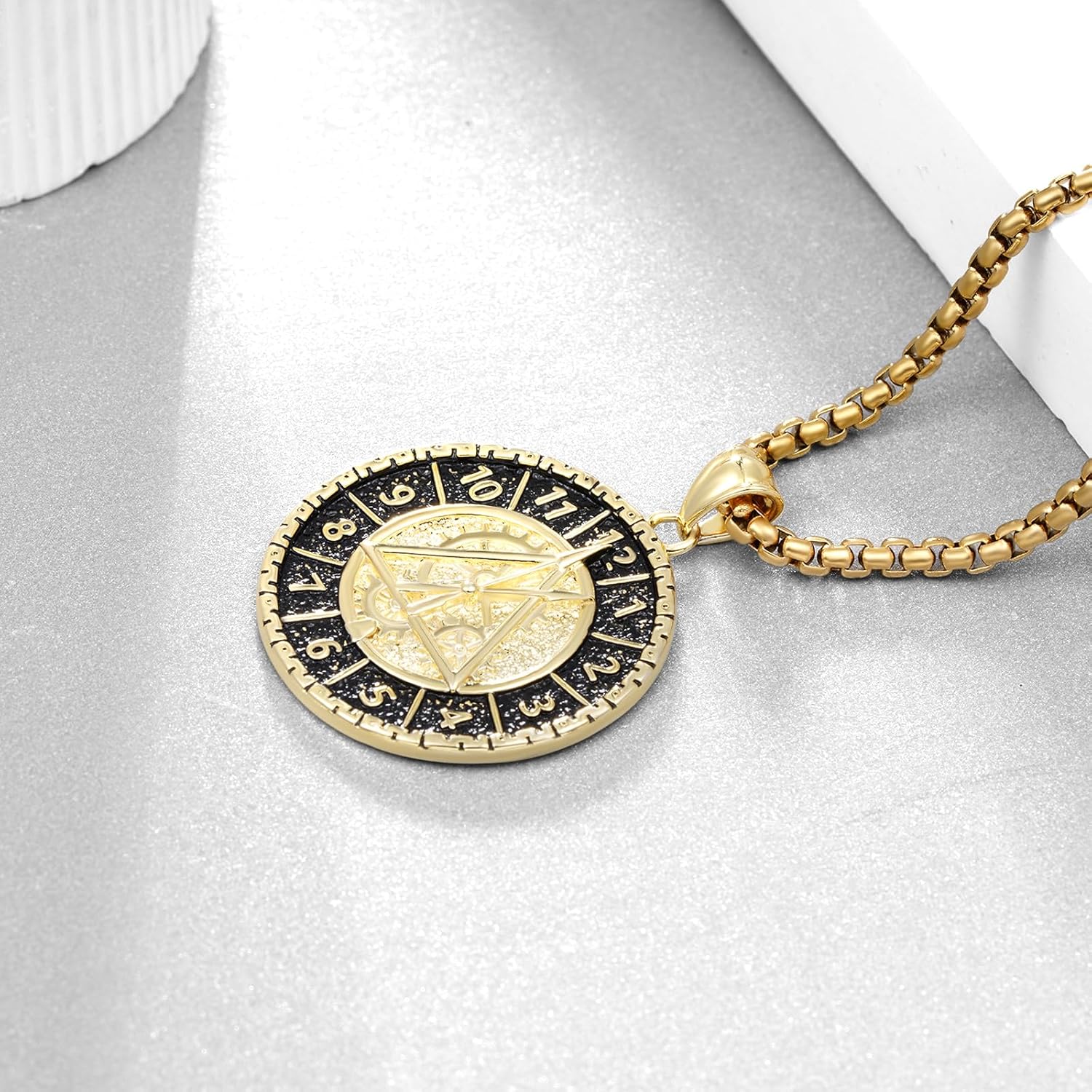 Sobriety Gifts for Men 925 Sterling Silver Sobriety Necklace AA Necklace Alcoholics Anonymous Jewelry Gifts for Men Women - Image 3