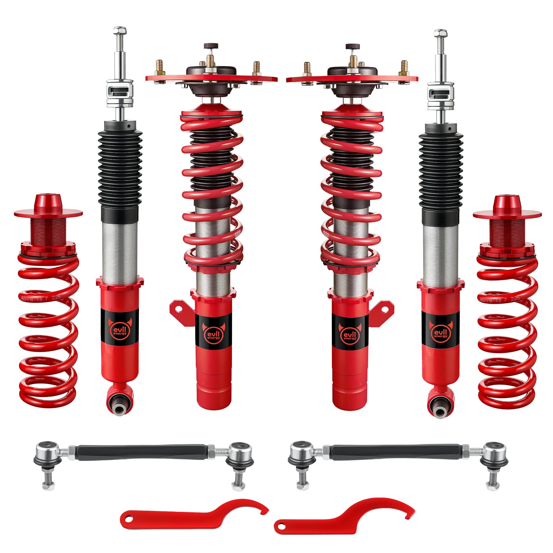 Amazon.com: EVIL ENERGY Coilovers Compatible for BMW 3-Series RWD