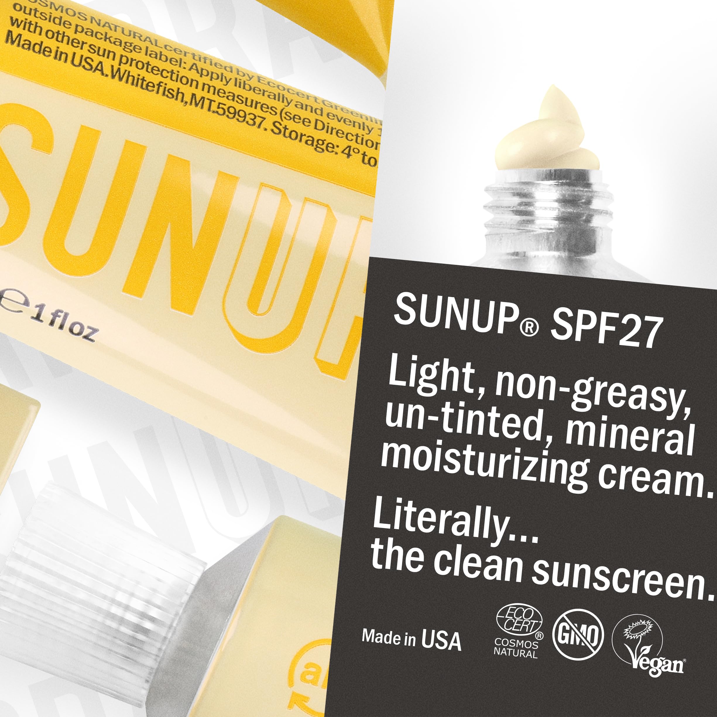 Amazon.com: Hurraw! SUNUP Mineral Moisturizing Sunscreen, SPF 27