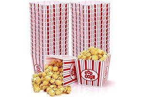 Tebery 30-Pack Reusable Popcorn Containers (3.75" Tall x 3.75" Square)