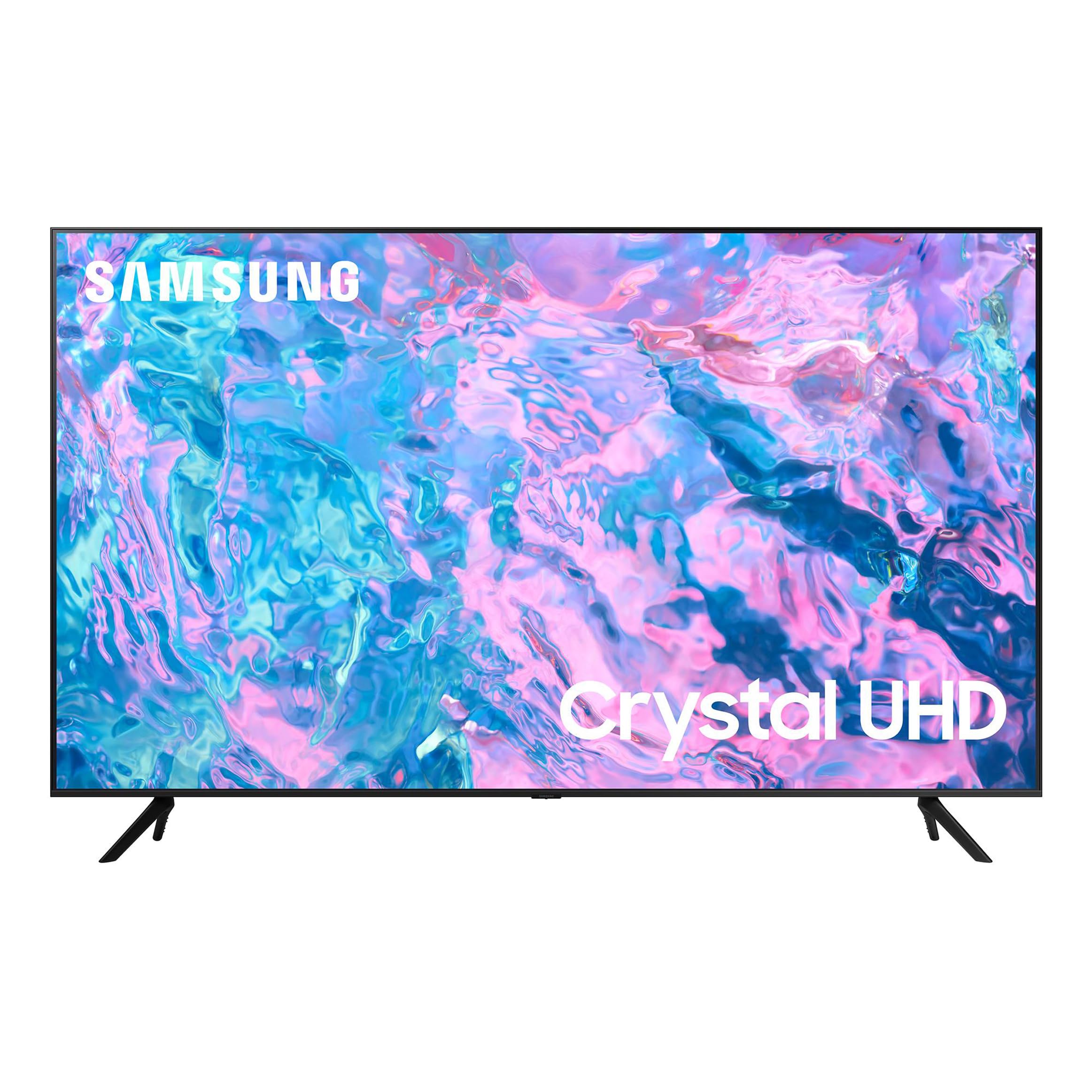 Samsung TV UE85CU7190UXZT Crystal UHD 4K, Smart TV 85" Processore Crystal 4K, HDR, OTS Lite, Slim Look Design, Compatibile con Bixby, Alexa e Google Assistant, Black 2023