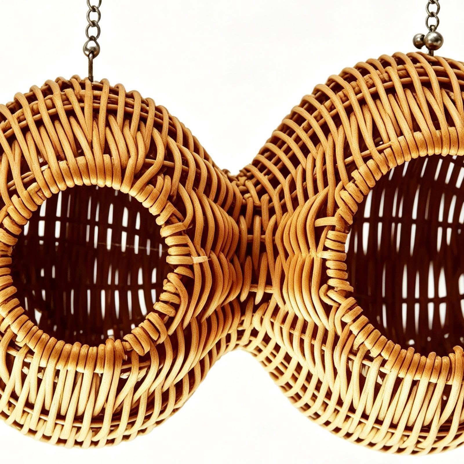 Nido de pájaros | Cabaña para loros en forma de calabaza con ganchos y alfombrillas para conures, cacatúas, canarios, tortolitos y periquitos | Enrichment Play Hideaway