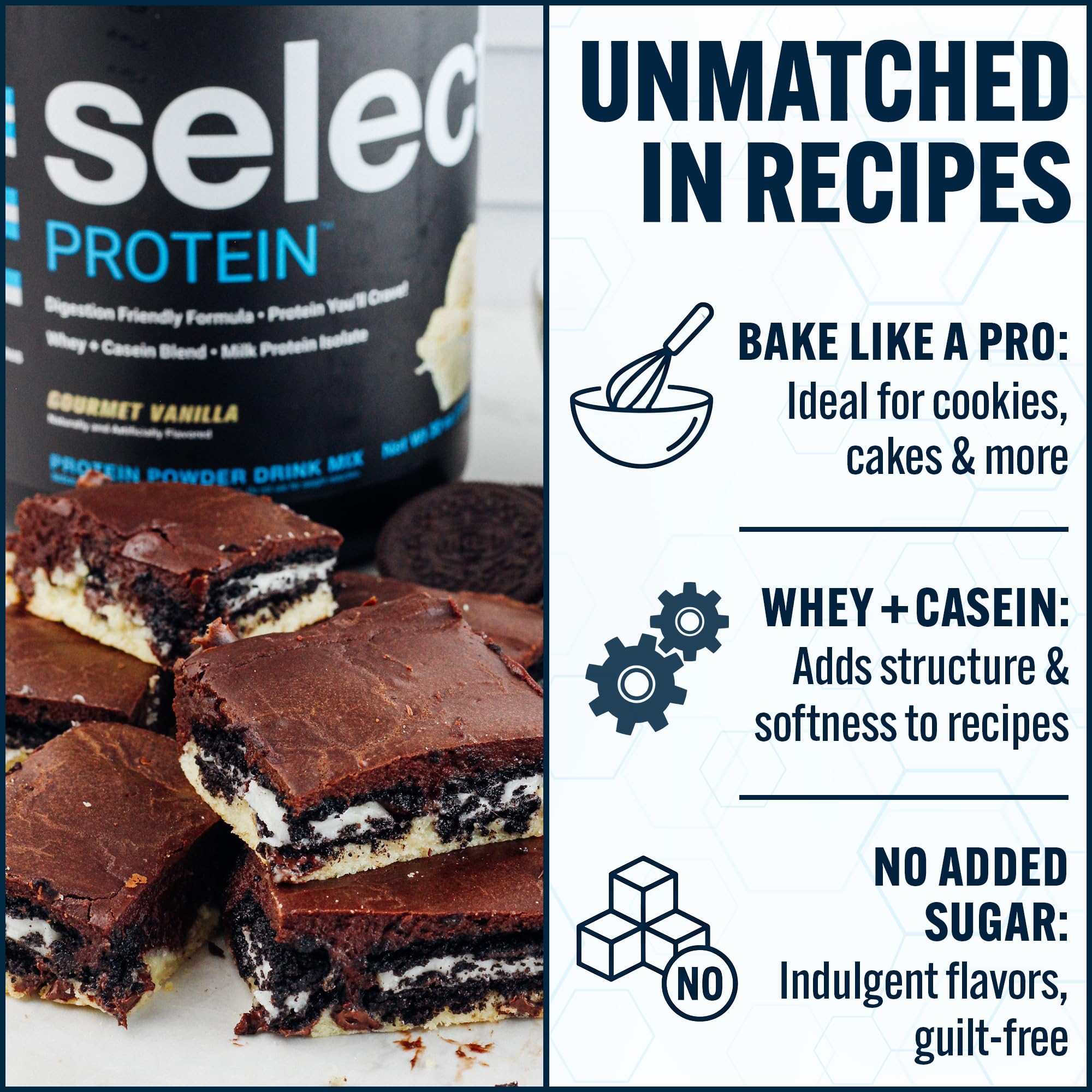 PEScience Select Protein Powder, Gourmet Vanilla, 27 Servings — Amazon image 4