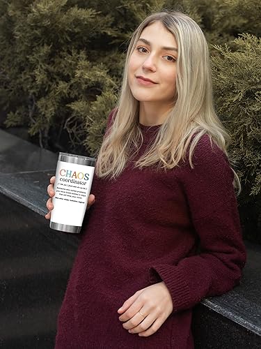 Miniatura 4 de NewEleven Regalos para mujeres  Regalos de coordinadora del caos para mujeres, jefe, gerente, compañero de trabajo, mejor amiga  Gracias,