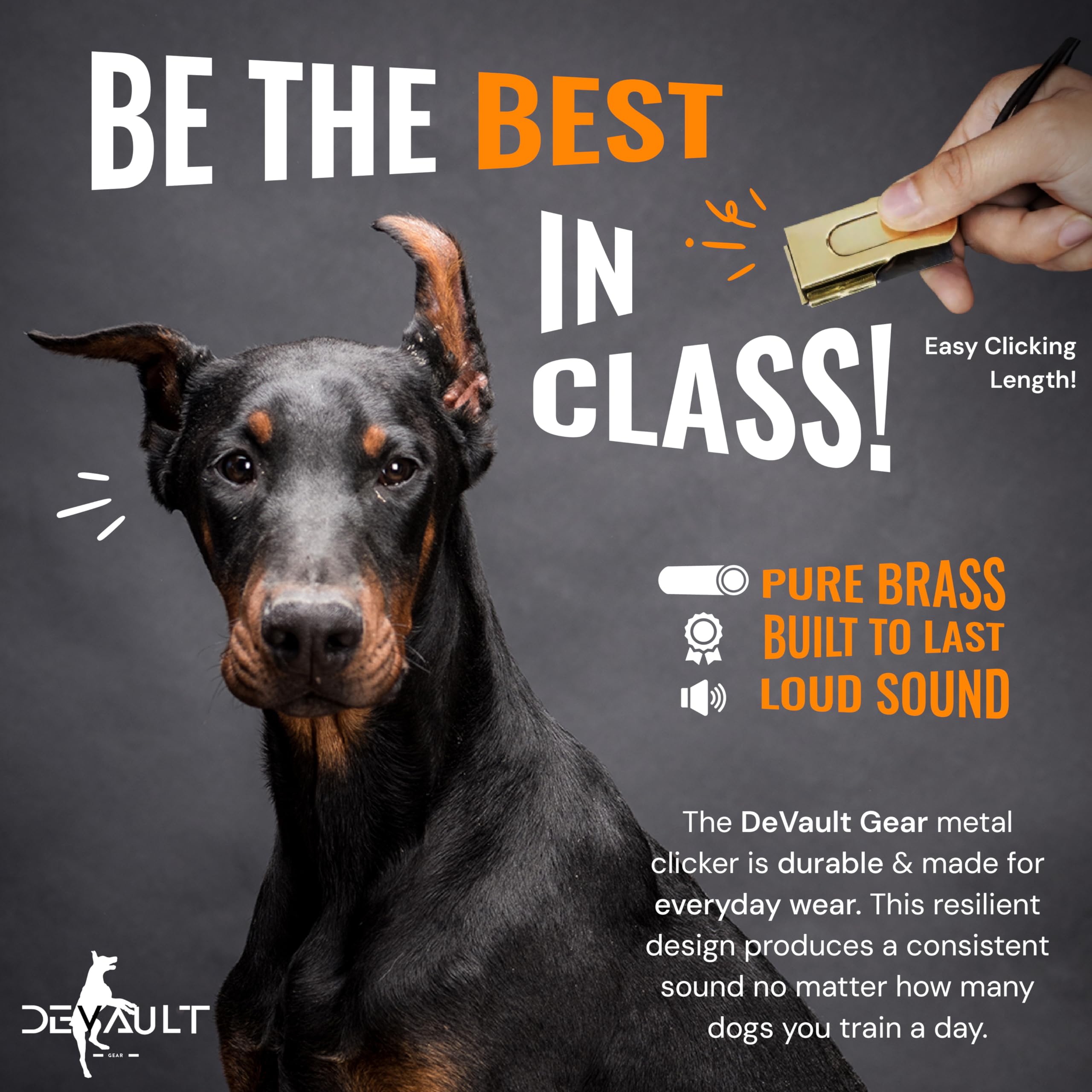 Hundeklicker Schwarz & Weiß (10er-Pack) – Clicker für Haustiertraining – Hundetraining & Verhaltenshilfen einfach überall hin mitzunehmen – bringen Sie Ihrem Hund Tricks bei oder belohnen