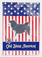 Vista 199 de Caroline's Treasures BB4243GF Bandera de jardín con texto en inglés «Merry Christmas» con texto en inglés «Merry Christmas», bandera decorativa