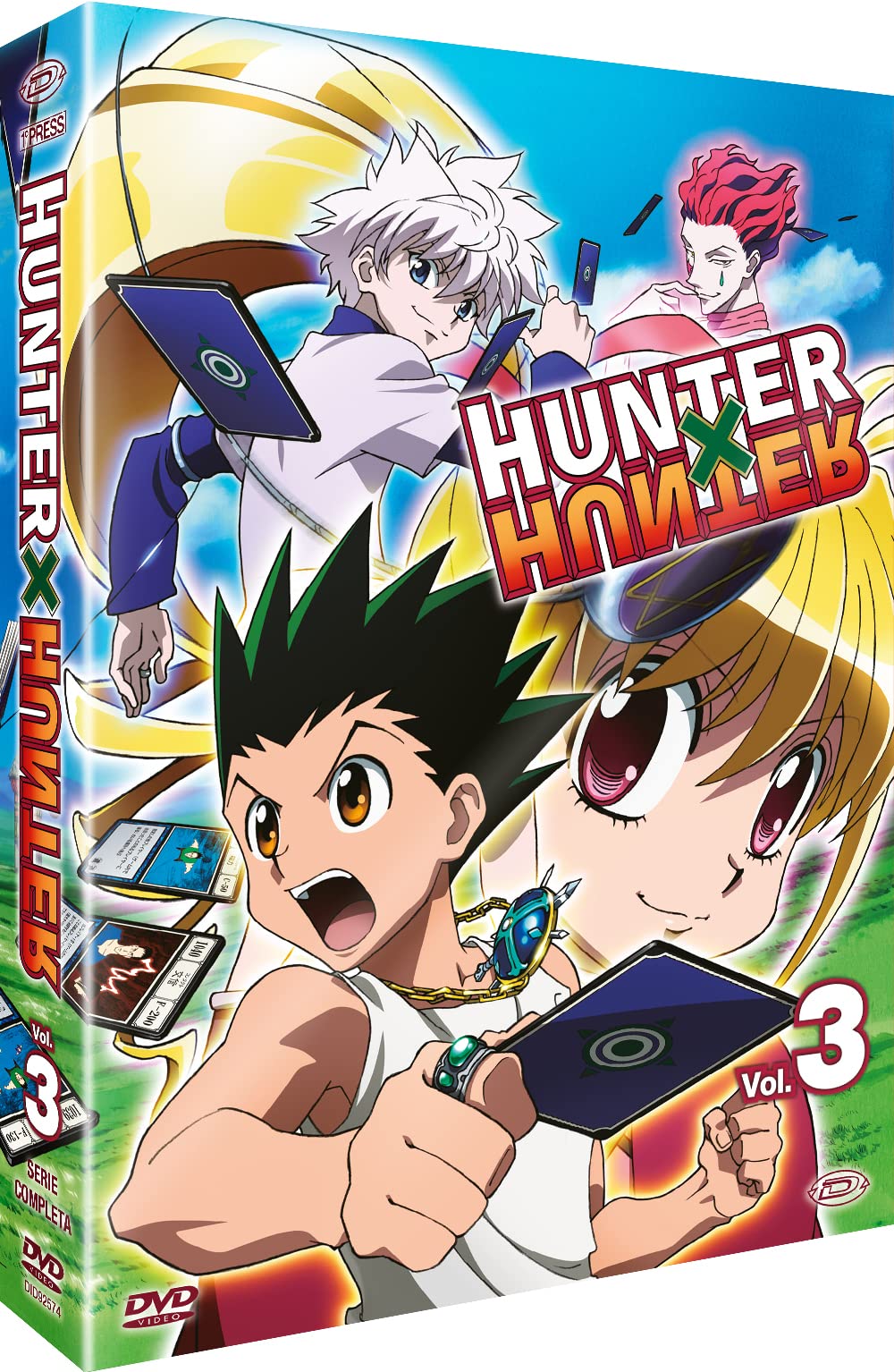 Hunter X Hunter Box 3 - Greed Island+Anthymer (1st Part) (Eps 59-90) (5 Dvd) (First Press)