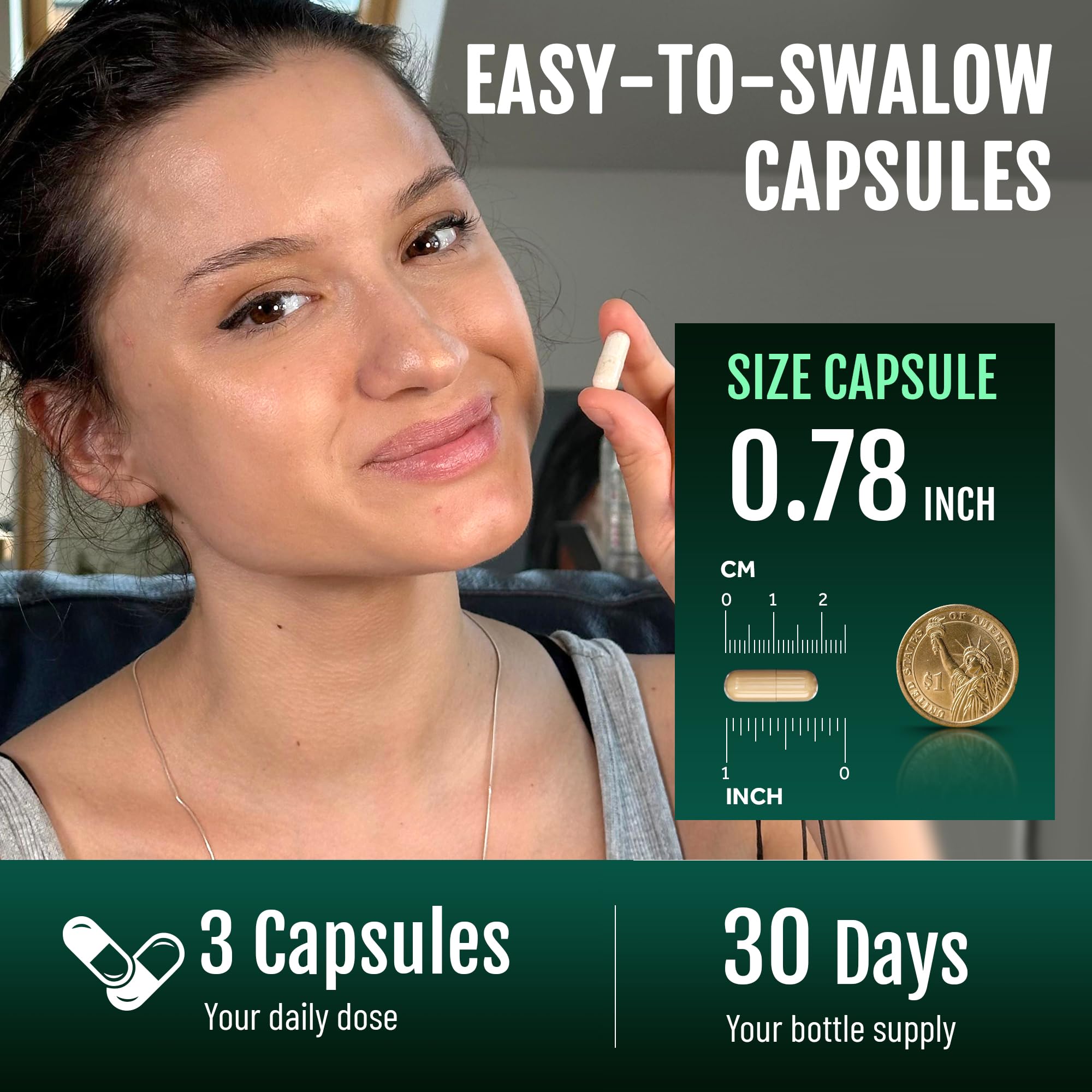 Natural Sleep Aid Support for Adults - Melatonin-Free Herbal Supplement — Amazon image 6