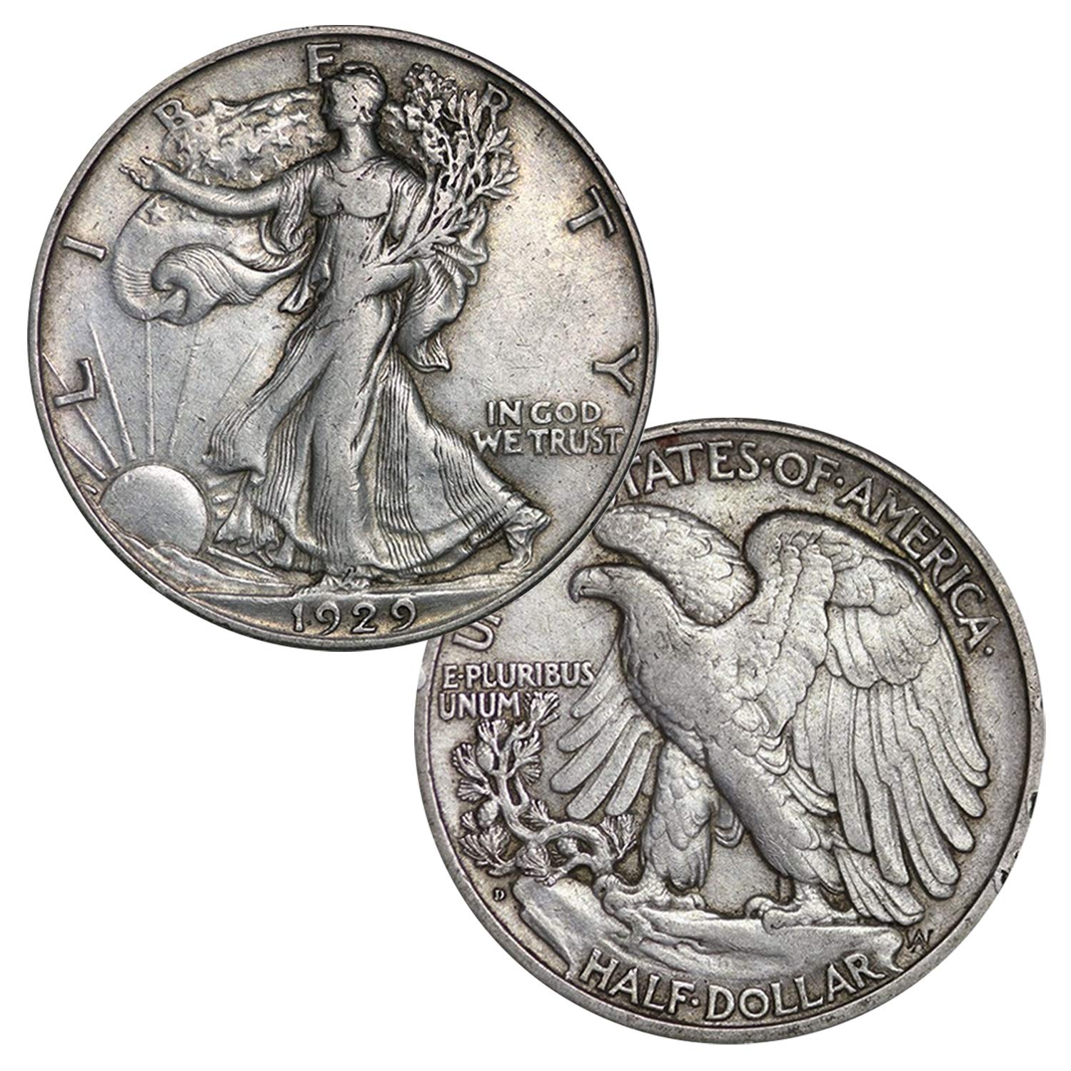 USA Walking Liberty Half Dollar Coin - 90% Silver Circulated