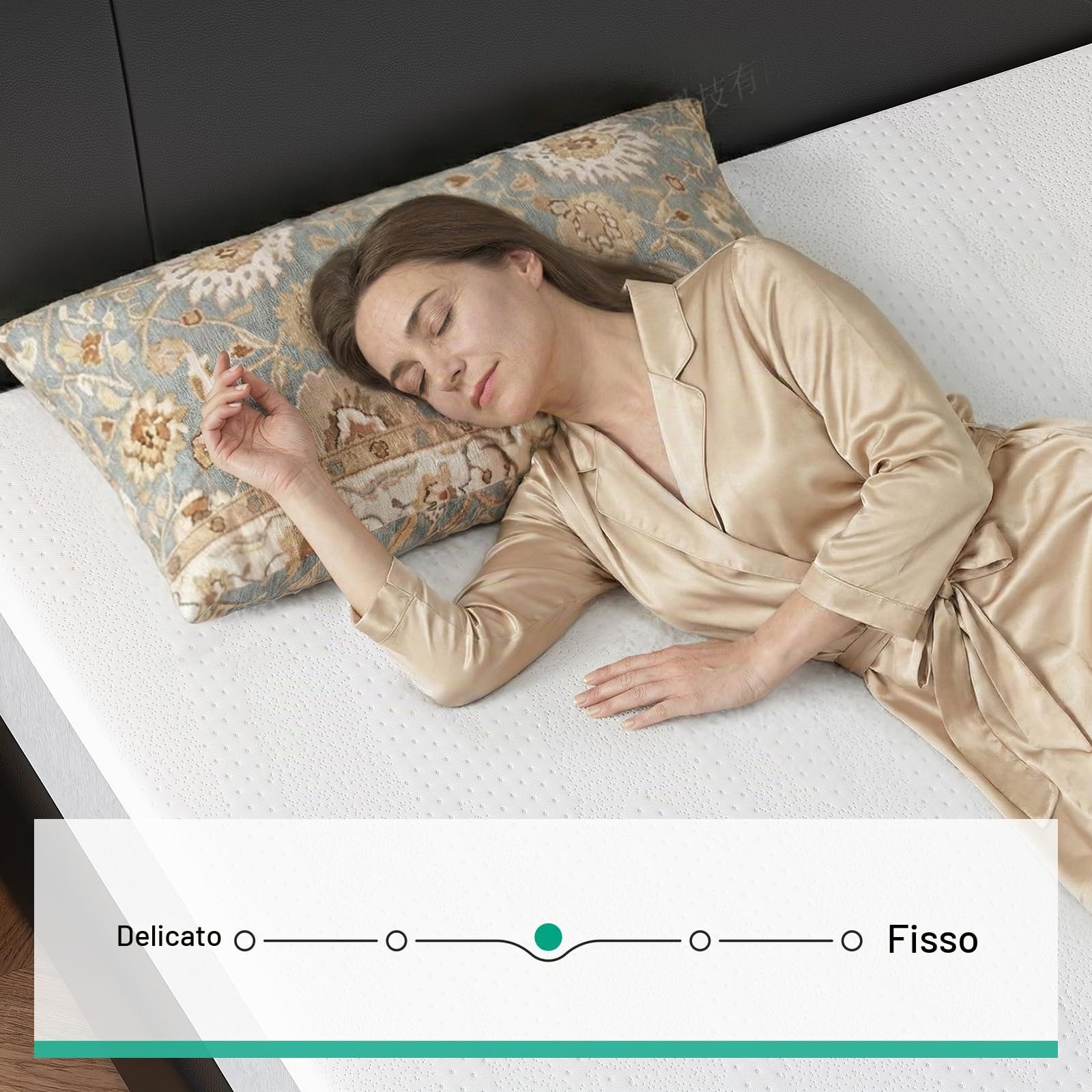 Novilla Materasso Matrimoniale 140x200cm Altezza 20cm - Gel Memory Foam & Fibra di Bambù, Traspirante con Sostegno 7 Zone, Coprimaterasso Lavabile 60℃, Certificato OEKO-TEX & CertiPUR-US