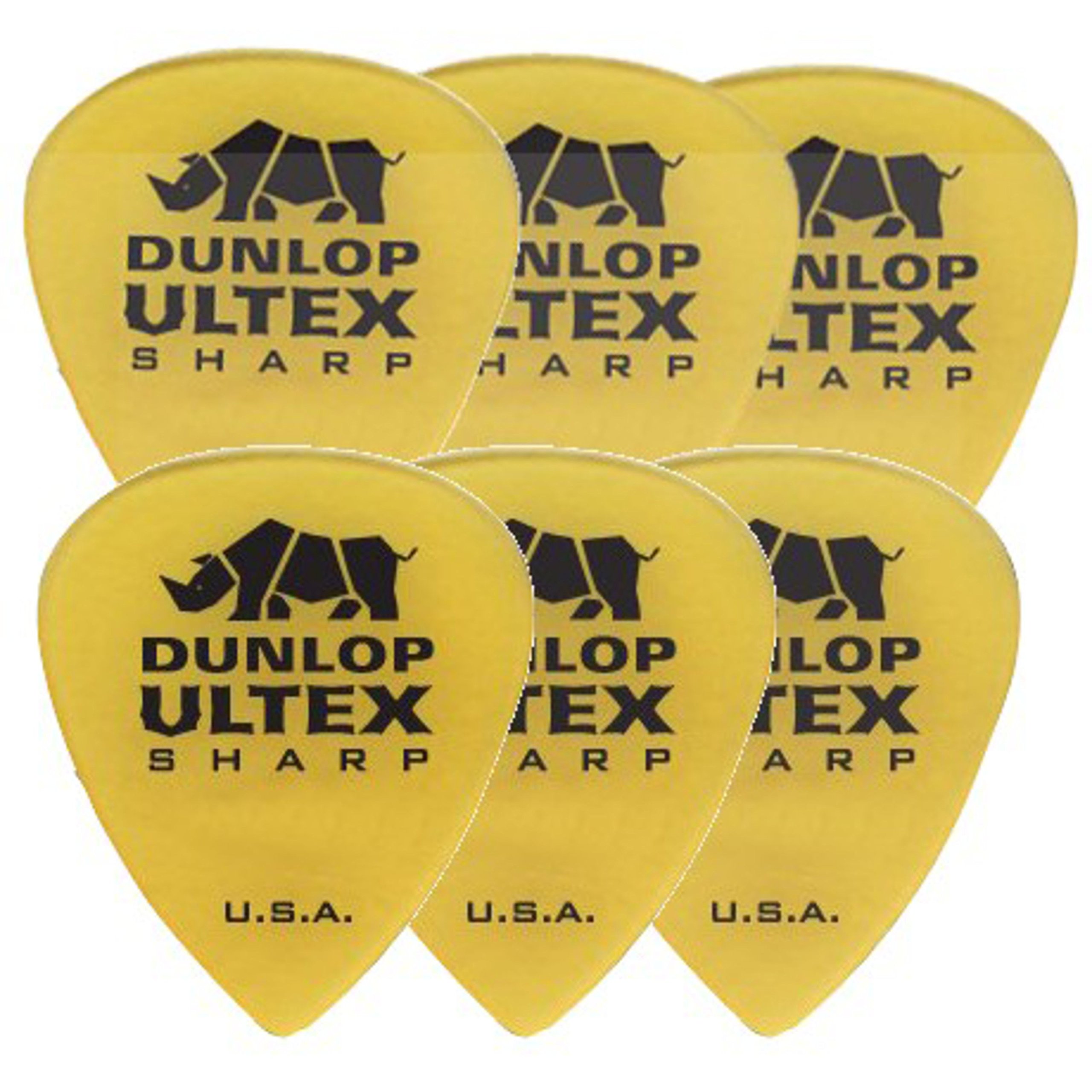 Dunlop 433P2.0 Ultex Sharp, 2.0mm, 6/Player's Pack