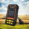 FTVOGUE Medidor de Topografía GNSS de Mano, Herramienta Robusta y Precisa de Mapeo de Área y Distancia para Granjas y Ranchos Pantalla a Color de 2.4 Pulgadas Recargable por USB 1 Paquete 3