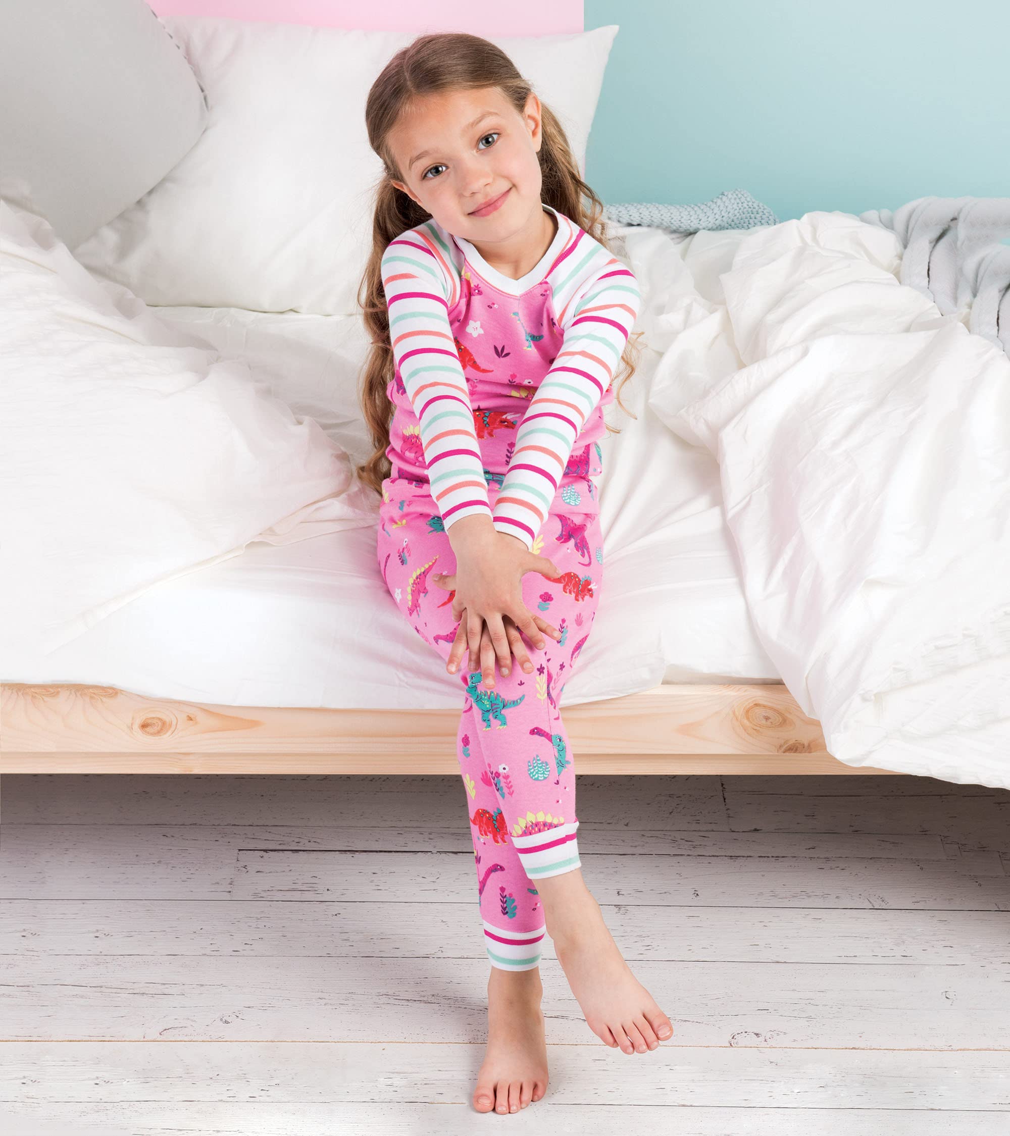 Hatley Zestawy piżamy Dziewczynki Organic Cotton Long Sleeve Printed Pyjama Sets