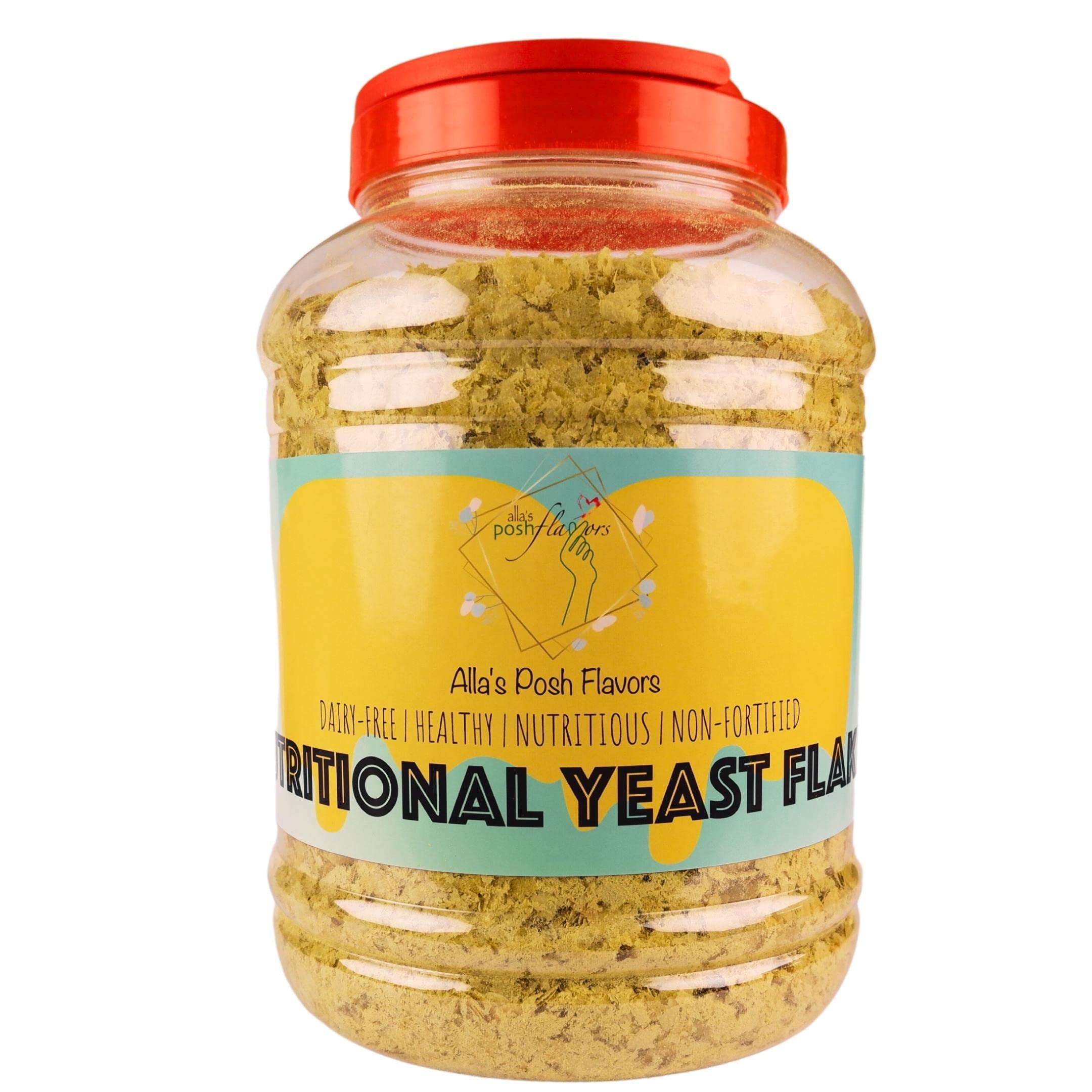 Allas Posh Flavors Nutritional Yeast Flakes | Vegan | 100% Non-Fortified | Gluten-Free | Nutty Cheesy Nooch | All-Natural (1kg) (B08L19XCYH) Amazon Price History, Amazon Price Tracker