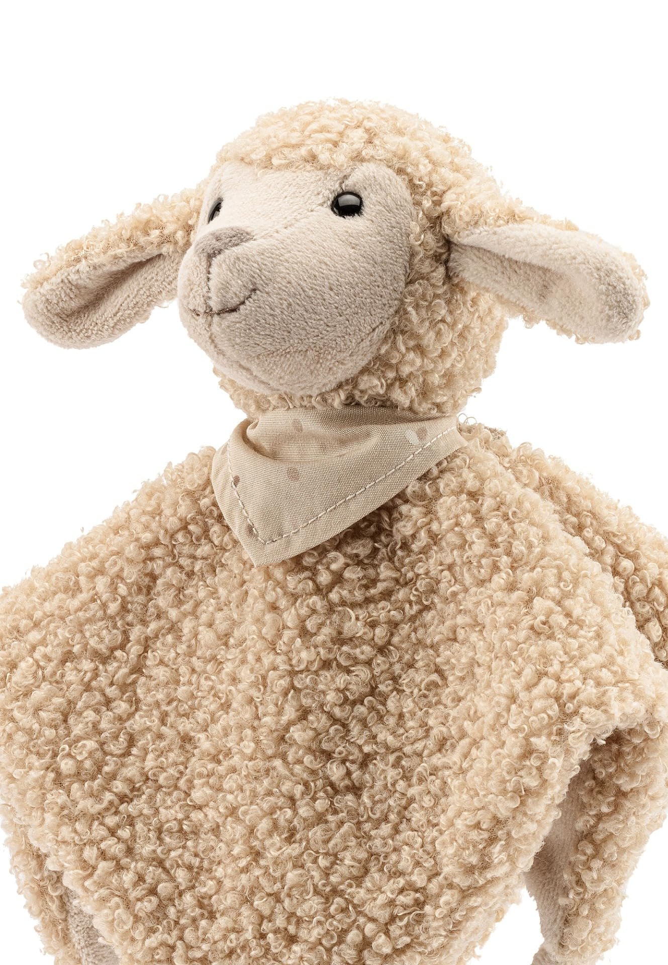 Sterntaler Schaf Flocke Kuscheltuch mit Namen Bestickt, Schmusetuch Einschlafhilfe für Jungs & Mädchen, Baby & Kinder personalisiert