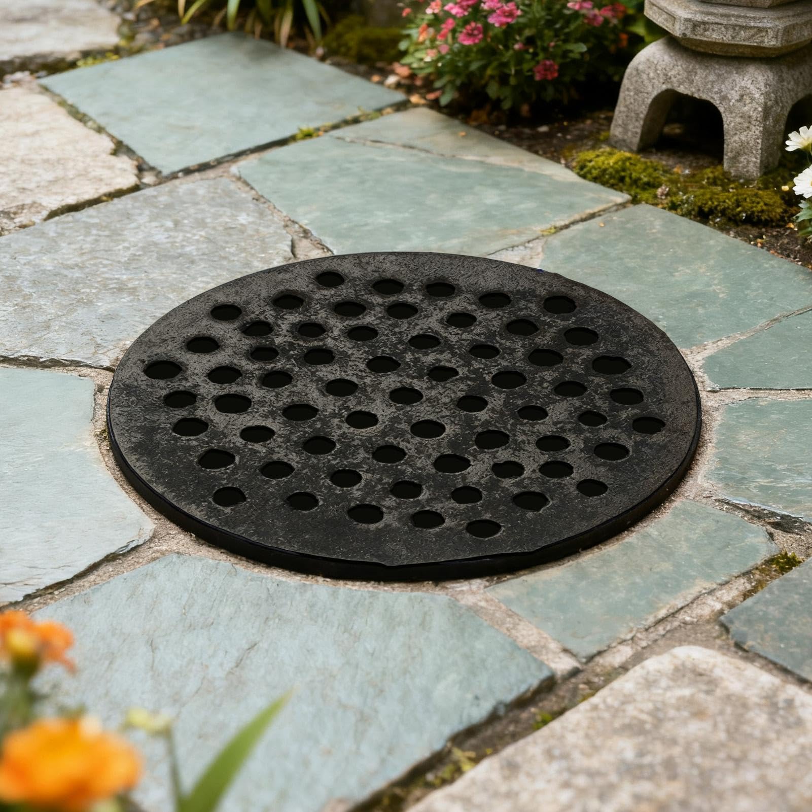 Copertura di scarico di base | Strainer per impieghi gravosi rotondi da 7