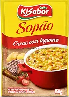 KiSabor Sopão De Carne Com Legumes Kisabor 150 Gramas