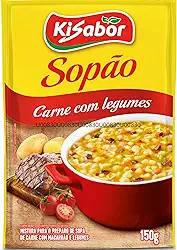 KiSabor Sopão De Carne Com Legumes Kisabor 150 Gramas
