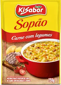 KiSabor Sopão De Carne Com Legumes Kisabor 150 Gramas