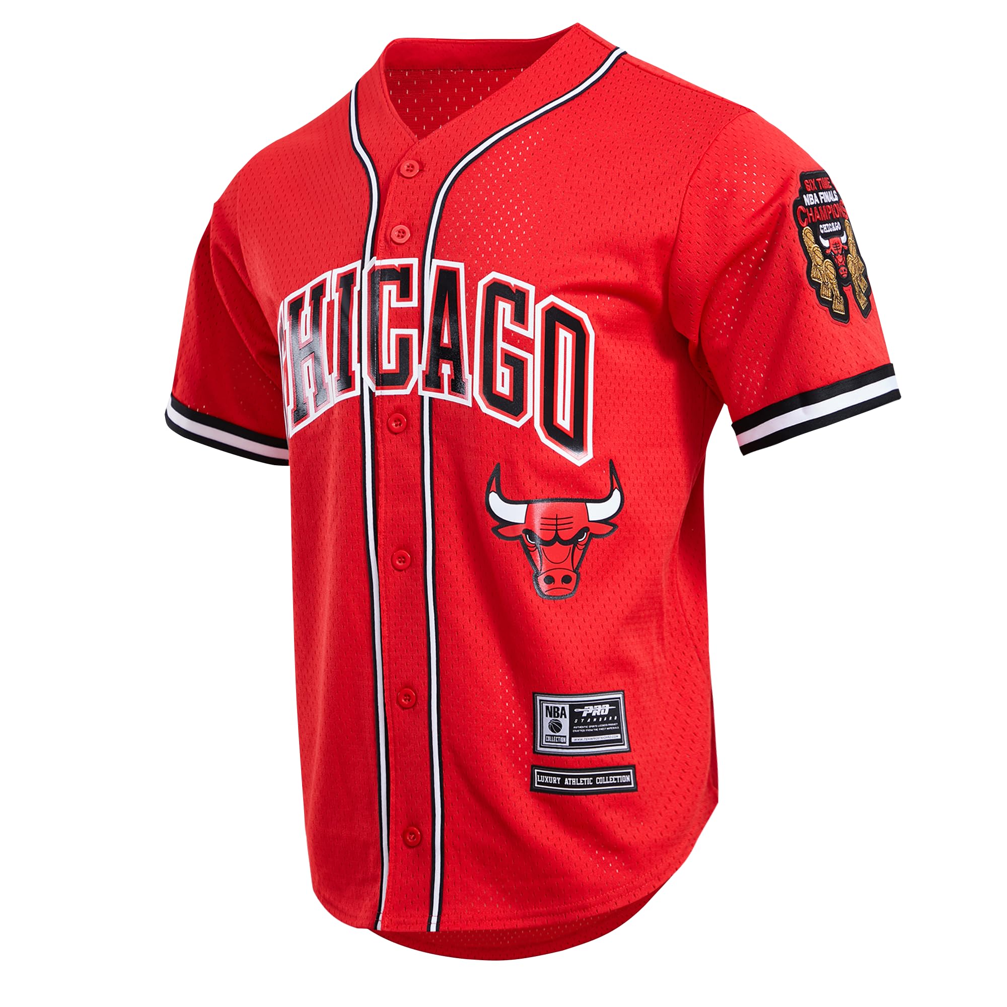 Pro Standard NBA Mens Mens NBA Mesh Button Down Top