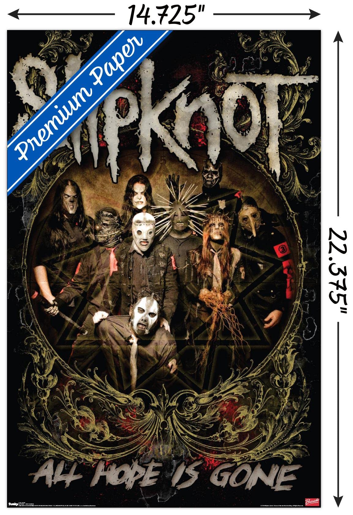 Amazon.co.jp: Trends International Slipknot - Hope Is Gone