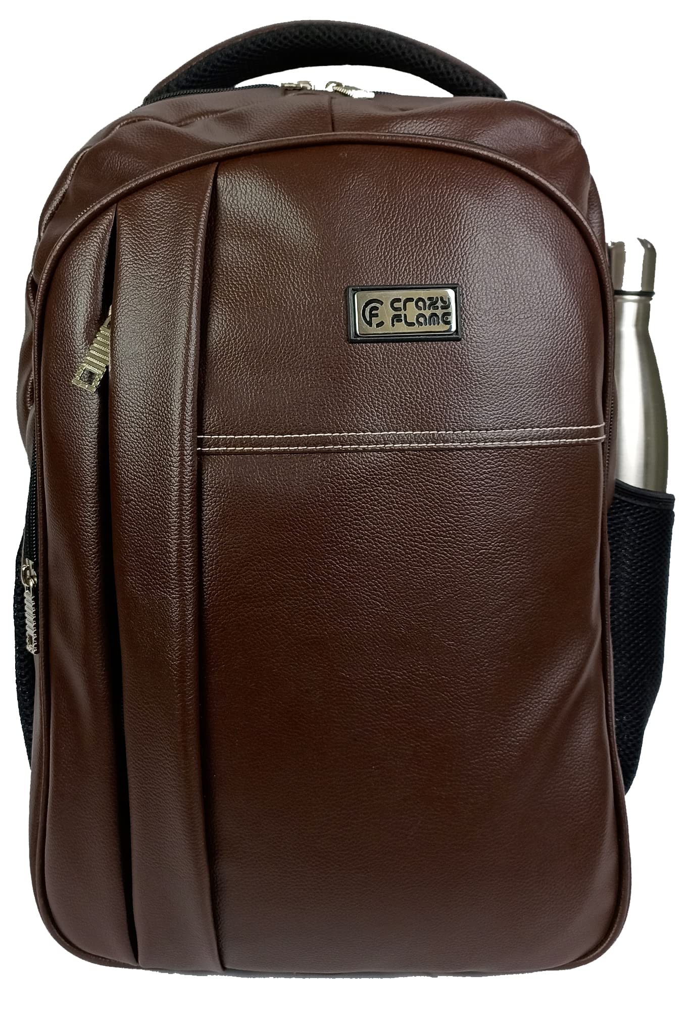 See full amazon price history chart for Crazy Flame Classic 28 L Leather Finish Laptop Backpack | Brown Bag | Laptop Backpack For Men Crazy Flame Classic 28 L Leather Finish Laptop Backpack | Brown Bag | Laptop Backpack For Men (B0BVK6N1Y9) Amazon Price History, Amazon Price Tracker