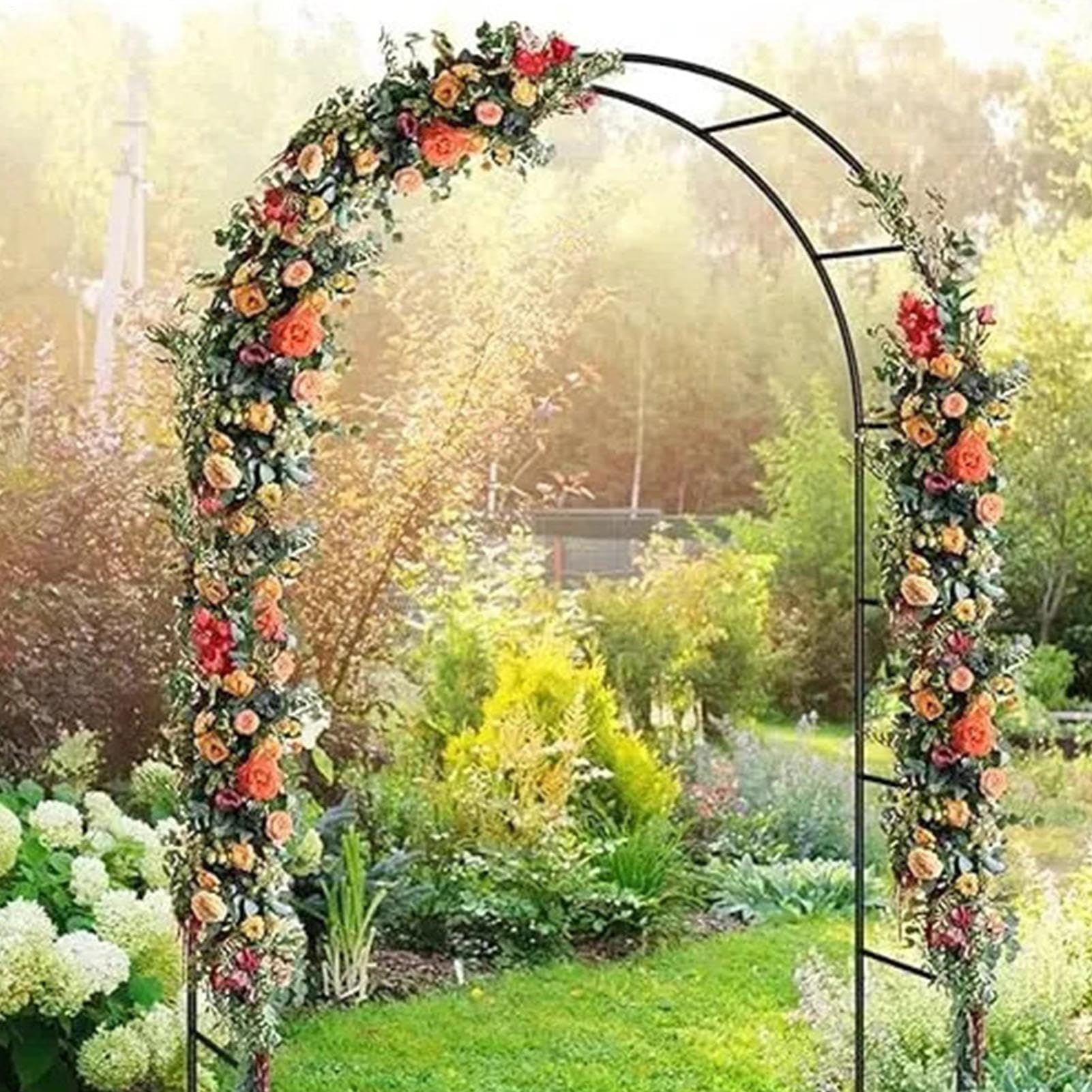 da giardino in metallo, supporto per piante | Decorazione da giardino con palloncini, gazebo da giardino, per decorazione di matrimoni e cerimonie del prato