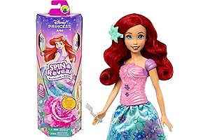 Mattel Disney Princess Ariel Fashion Doll Set Spin and Reveal