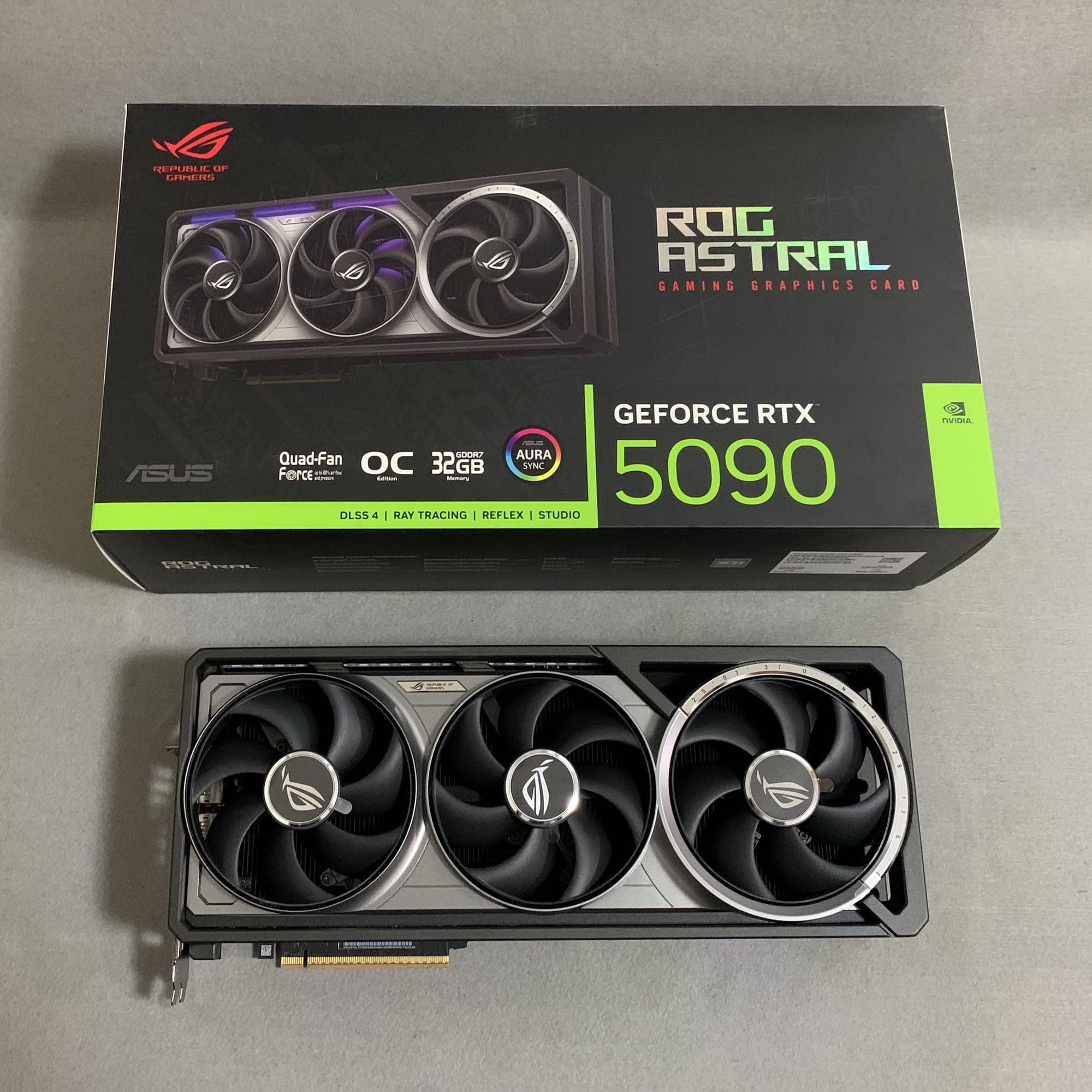 No GPU) ASUS GeForce RTX 5090 ROG Astral Graphics Card, Only as