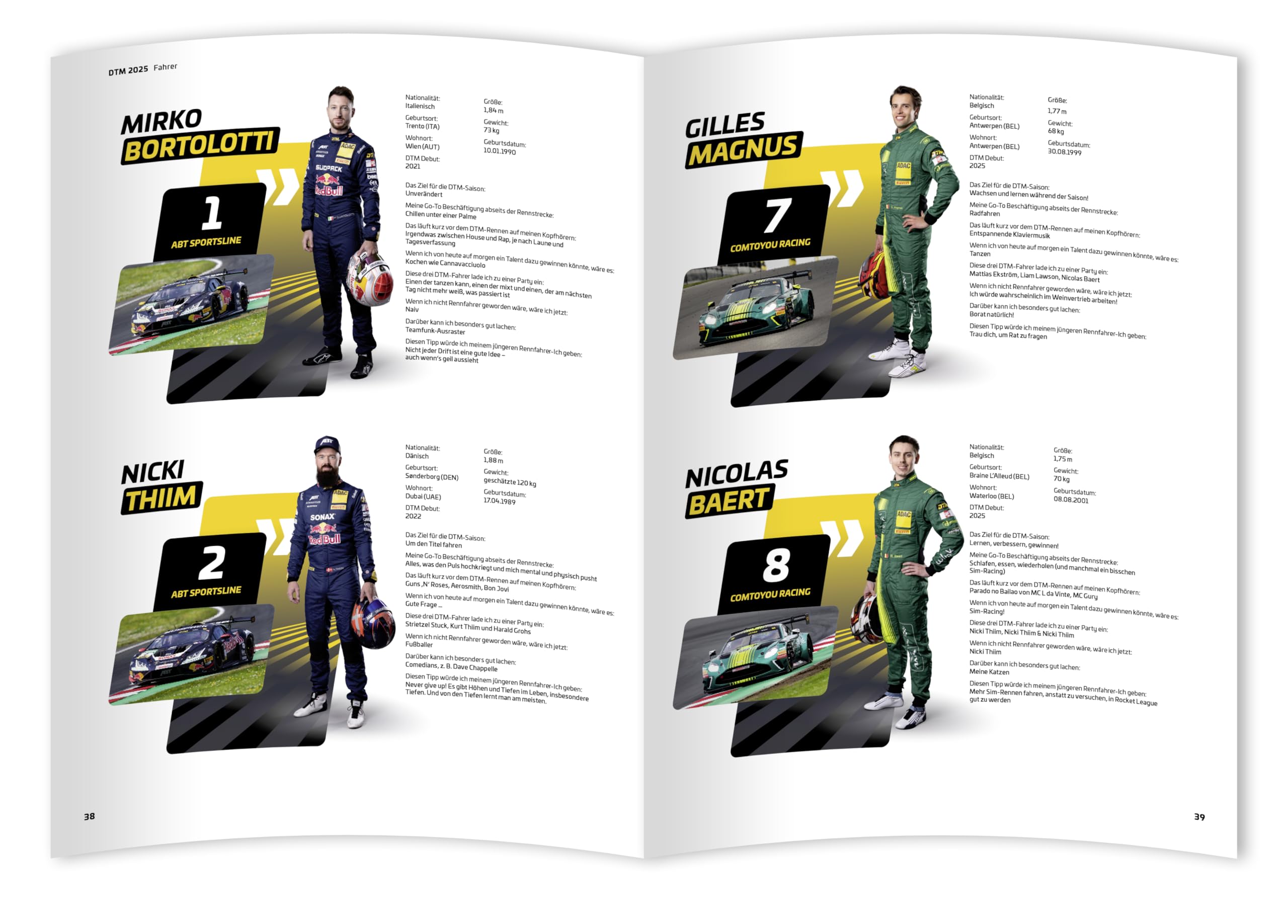 DTM 2025: Das offizielle Jahrbuch der DTM (Dtm Jahrbuch, Band 2025)