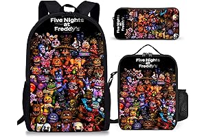 School Backpack Set with Lunch Bag and Pencil Case