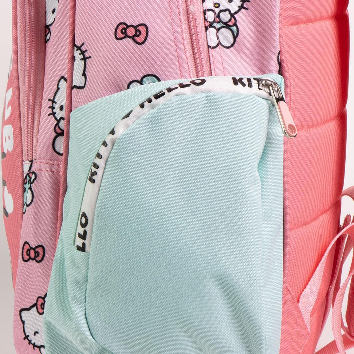 Zaino Scuola Elementare Hello Kitty per Bambine - Zainetto con Spallacci Imbottiti e Ampio Scomparto, Ideale per Asilo, Scuola, Tempo Libero e Attività Quotidiane