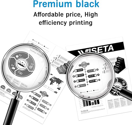 Miniatura 8 de WISETA 83A - Cartucho de tóner de repuesto para HP 83A CF283A, compatible con Laserjet Pro MFP M201dw 125nw M127fw M127fn M225dw M225d M125a (2