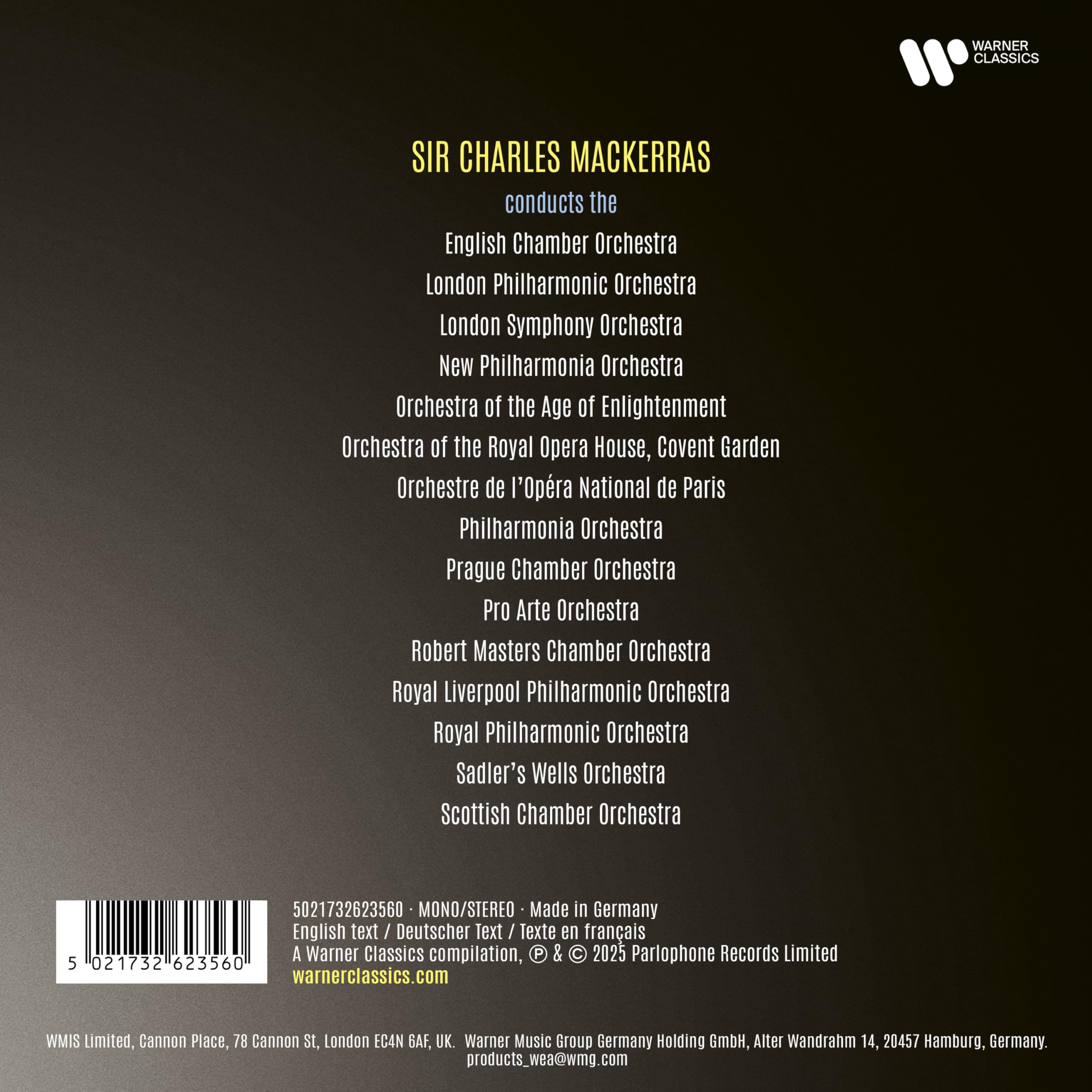 The Complete Warner Classics Édition